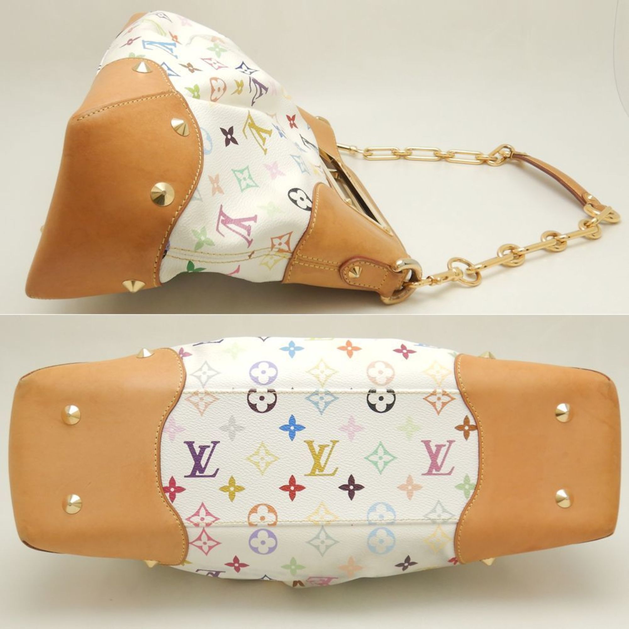 Louis Vuitton Judy Canvas Shoulder Bag ()