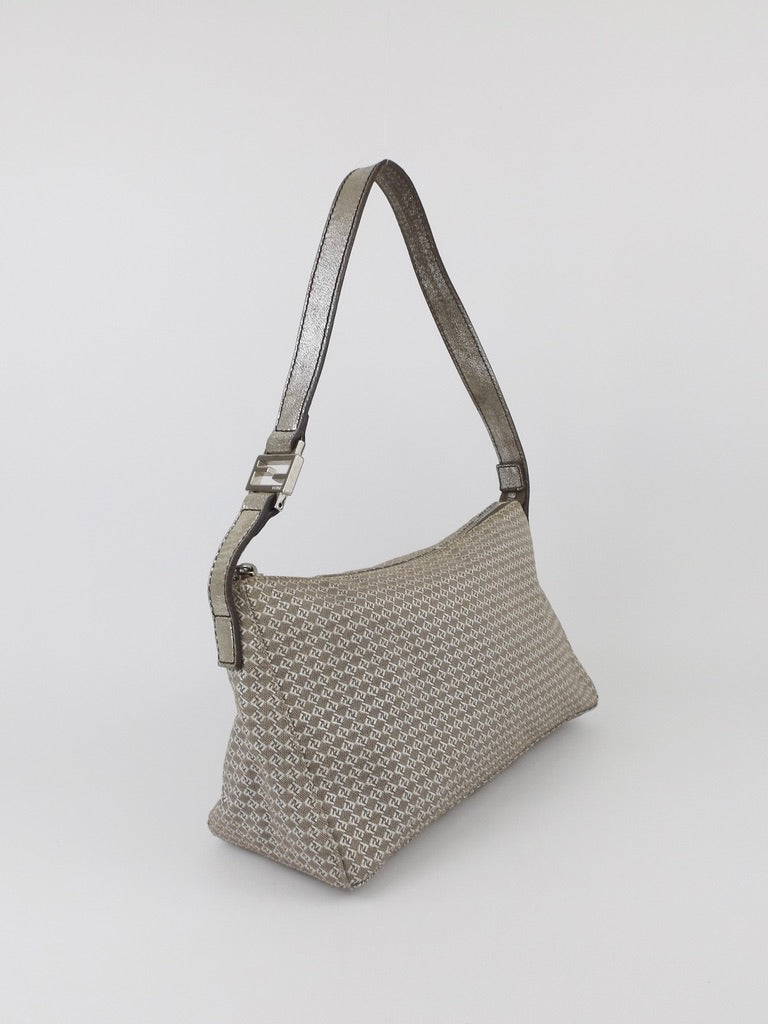 Vintage Fendi Zucca Mini FF Shoulder Bag