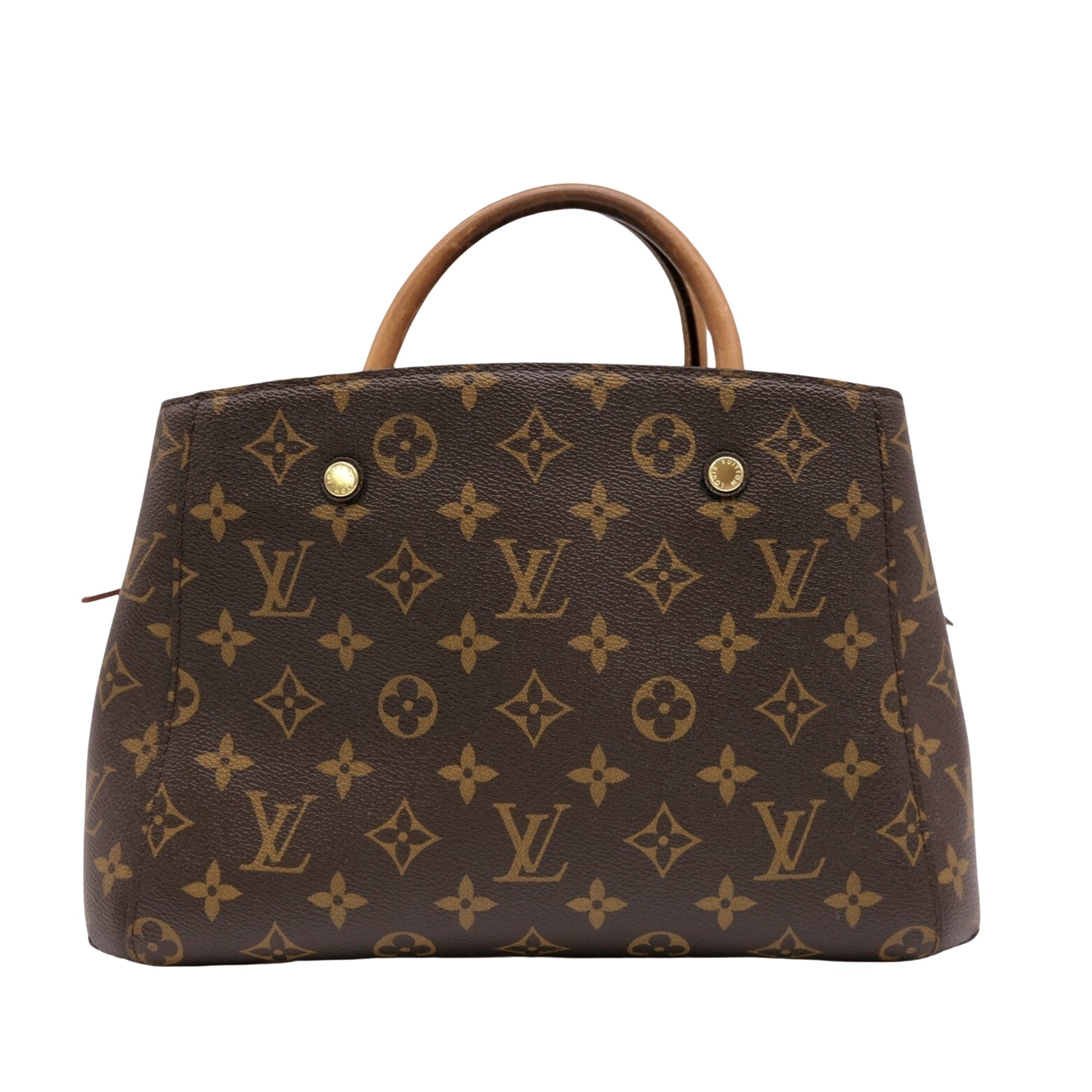 Louis Vuitton Montaigne Canvas Shoulder Bag ()