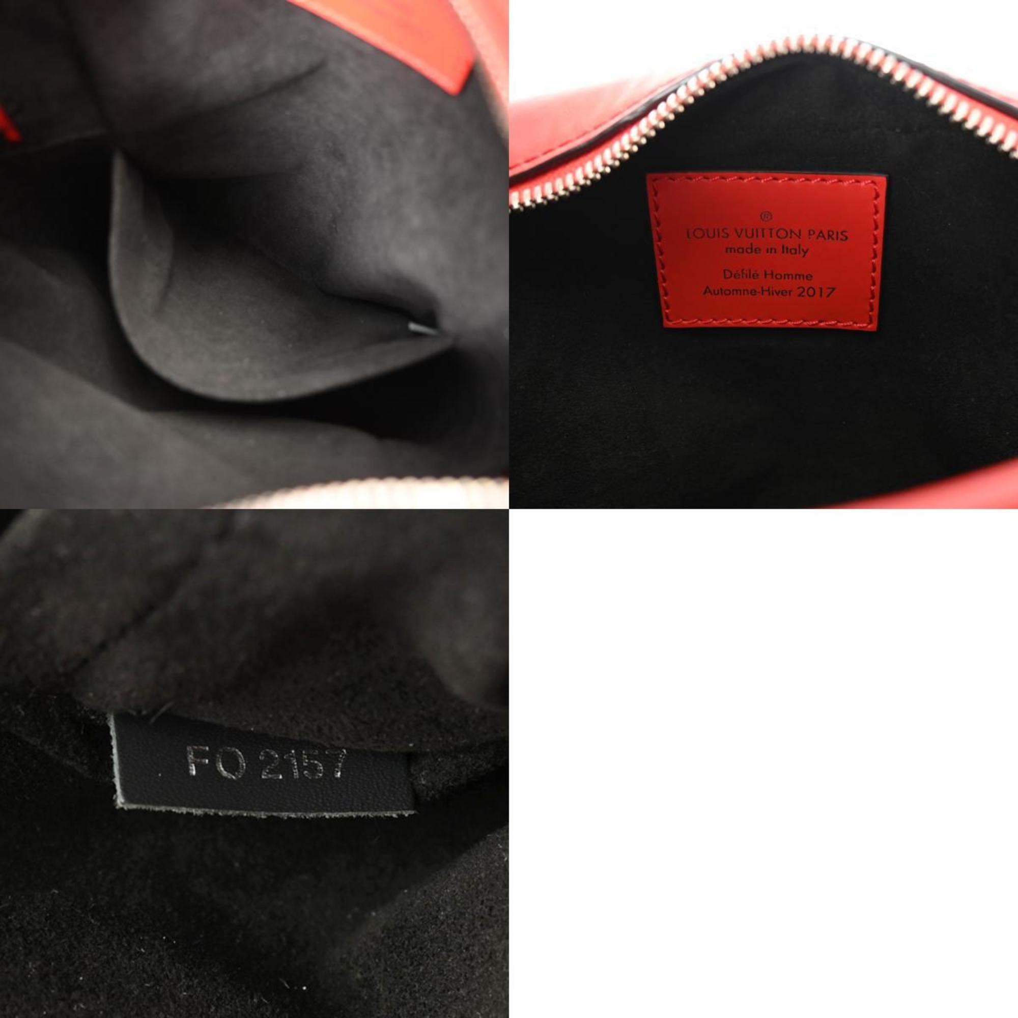 Louis Vuitton Danube Leather Shoulder Bag ()