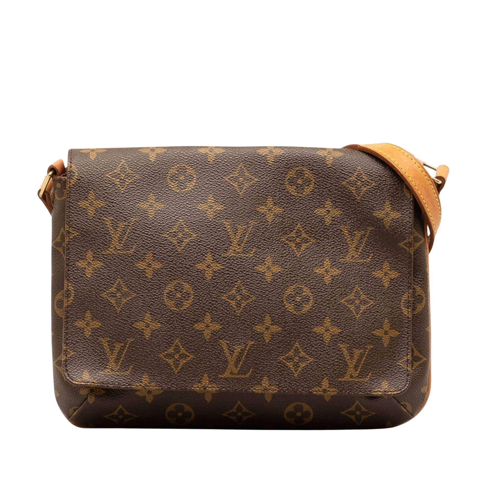 Louis Vuitton Musette Tango Canvas Shoulder Bag ()