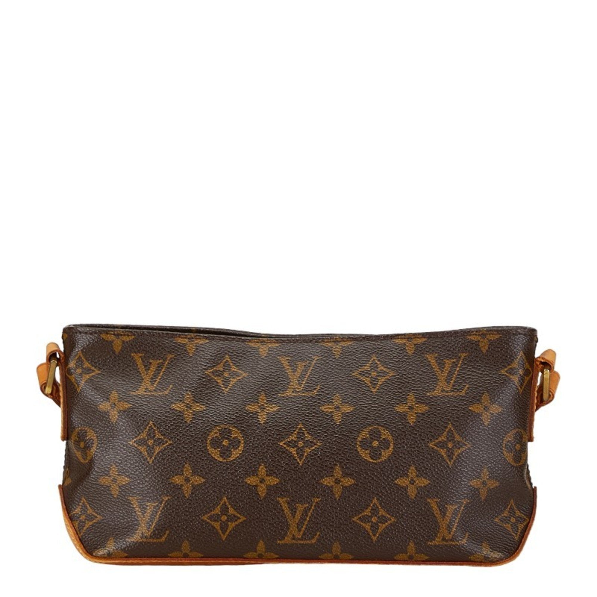 Louis Vuitton Trotteur Canvas Shoulder Bag ()