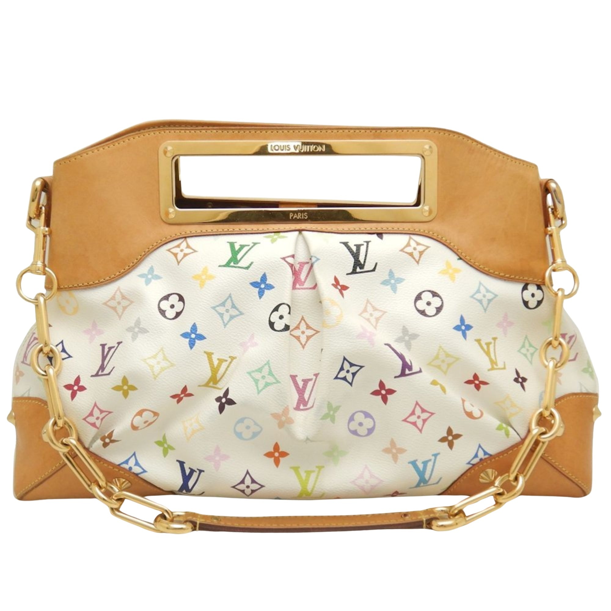 Louis Vuitton Judy Canvas Shoulder Bag ()