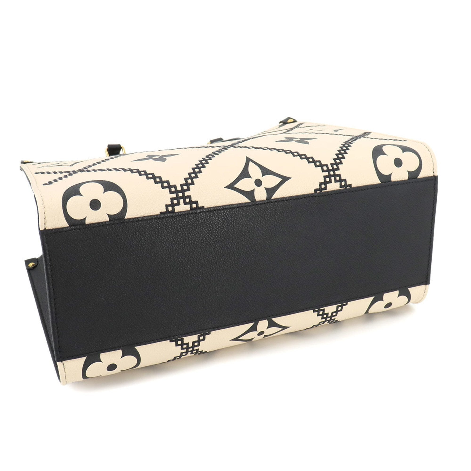 Louis Vuitton Onthego Leather Shoulder Bag ()