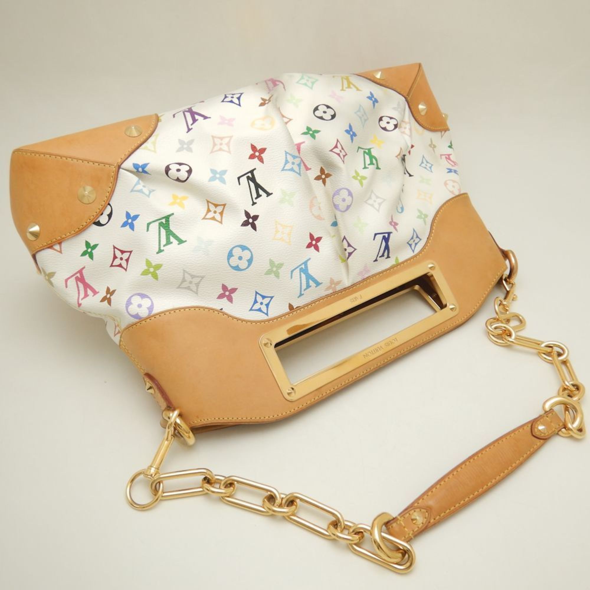 Louis Vuitton Judy Canvas Shoulder Bag ()