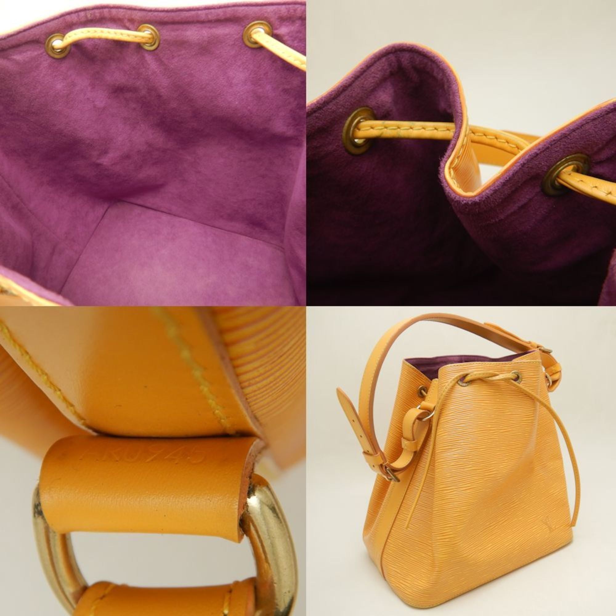 Louis Vuitton Petit Noé Leather Shoulder Bag ()
