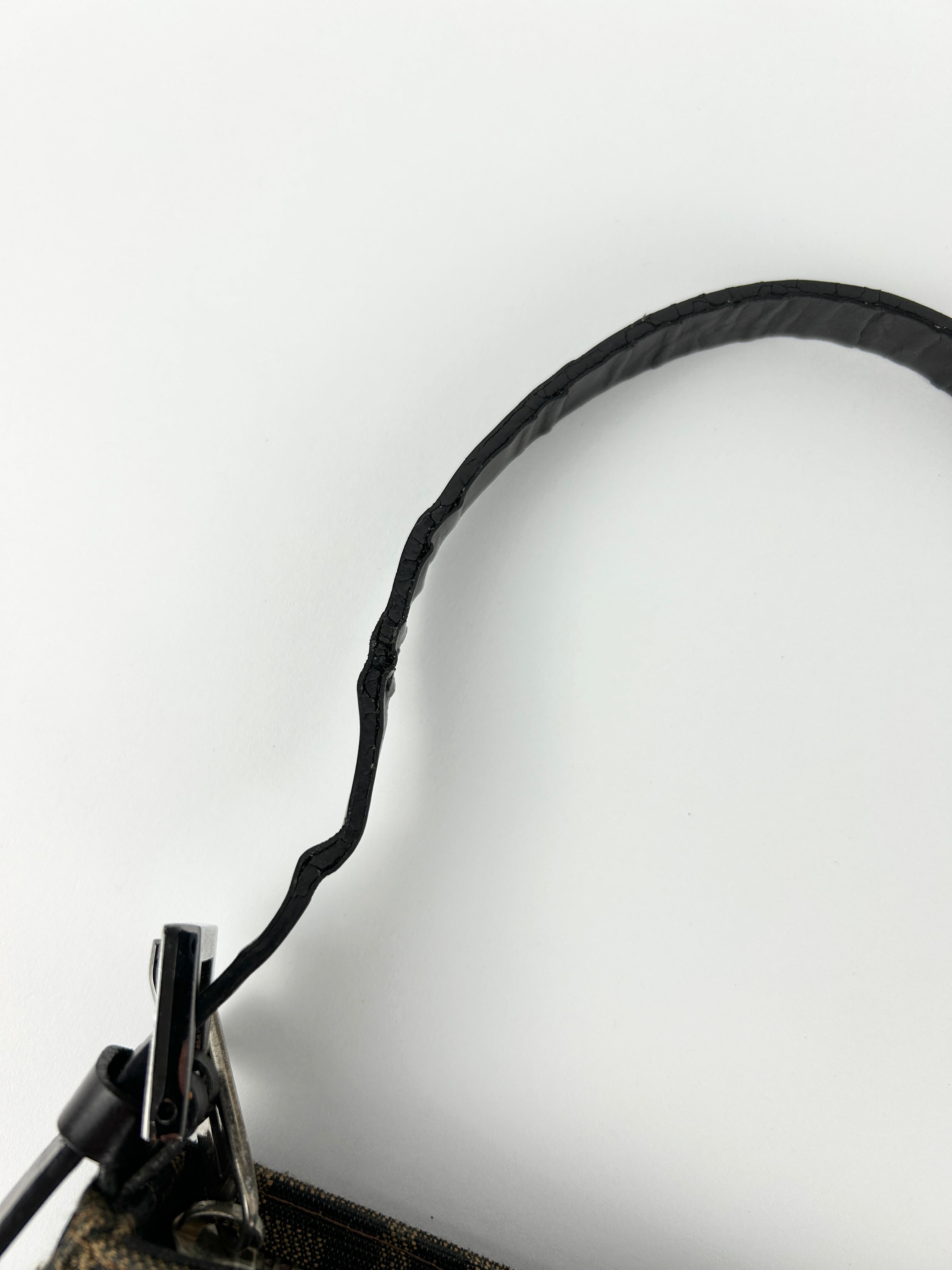 Vintage Fendi Zucca Shoulder Bag