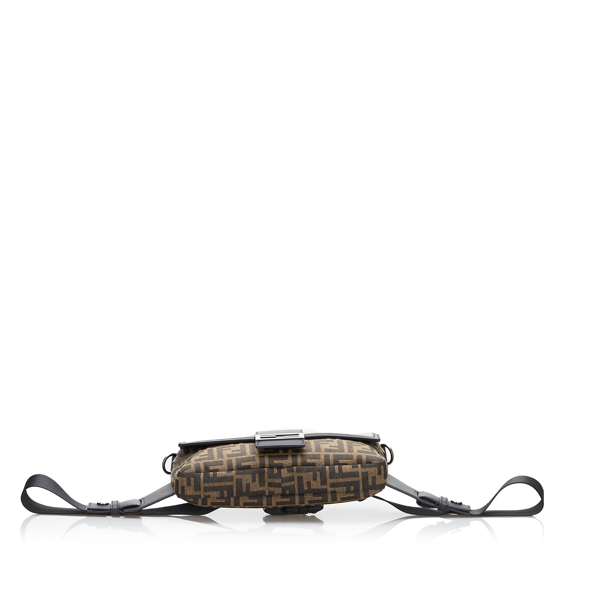 Brown Fendi Zucca Convertible Belt Bag