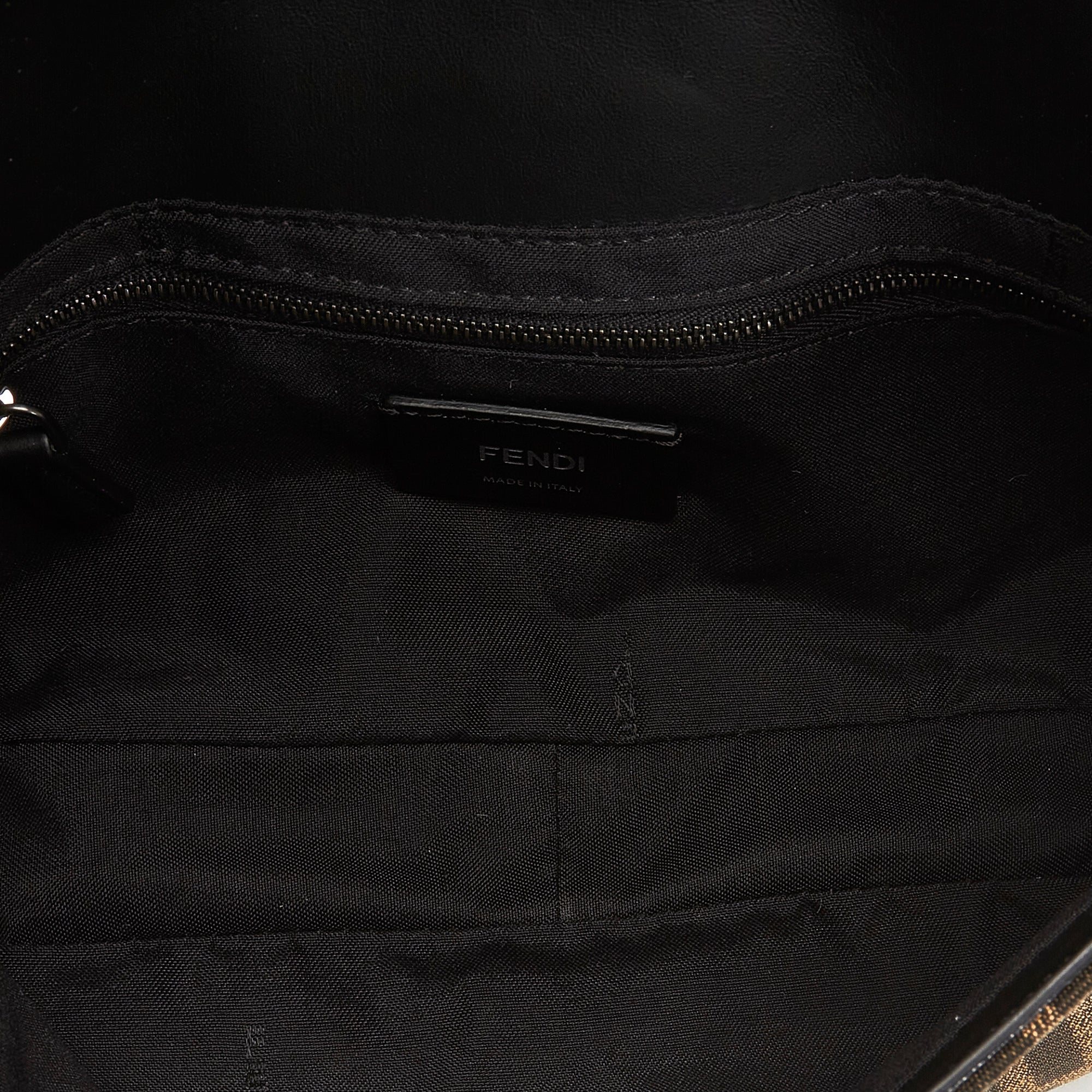 Brown Fendi Zucca Convertible Belt Bag