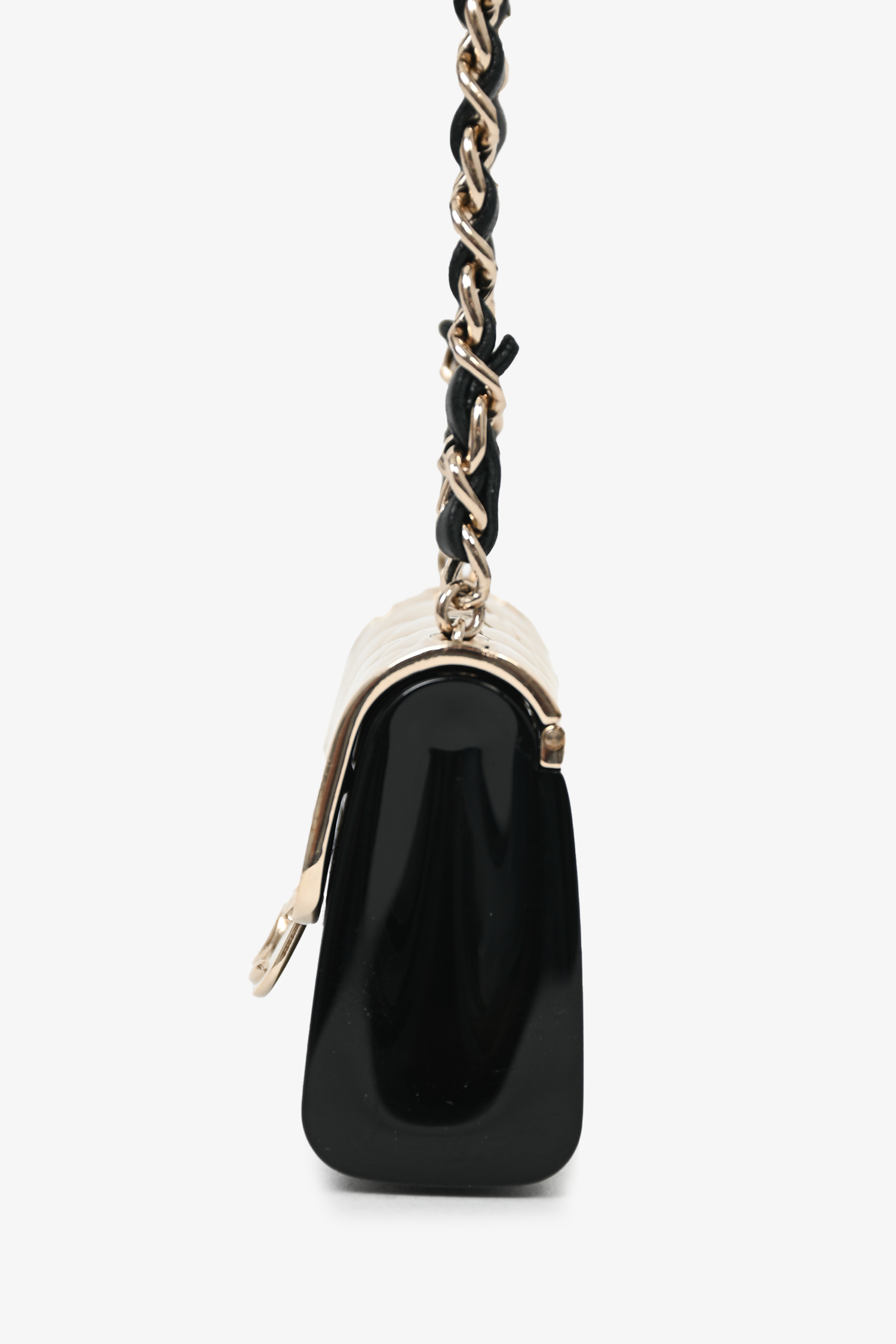 Chanel™ Black/Gold Mini Purse Necklace
