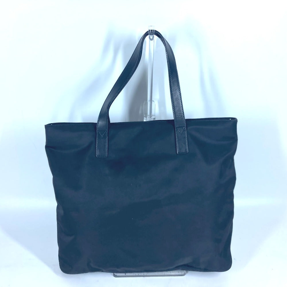 FENDI Shoulder Bag Leather / nylon black vintage FF logo Women Used