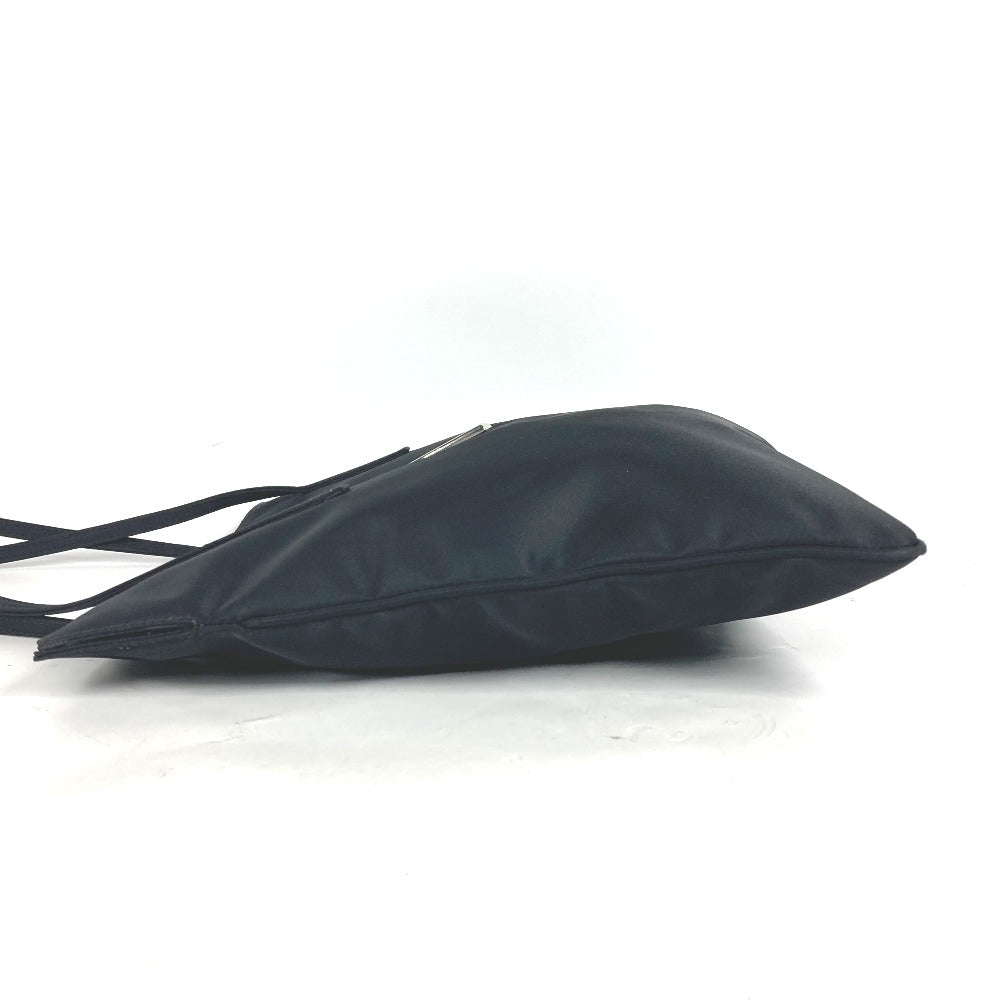 FENDI Shoulder Bag Nylon black vintage FF logo Women Used