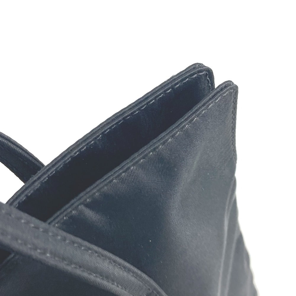 FENDI Shoulder Bag Nylon black vintage FF logo Women Used