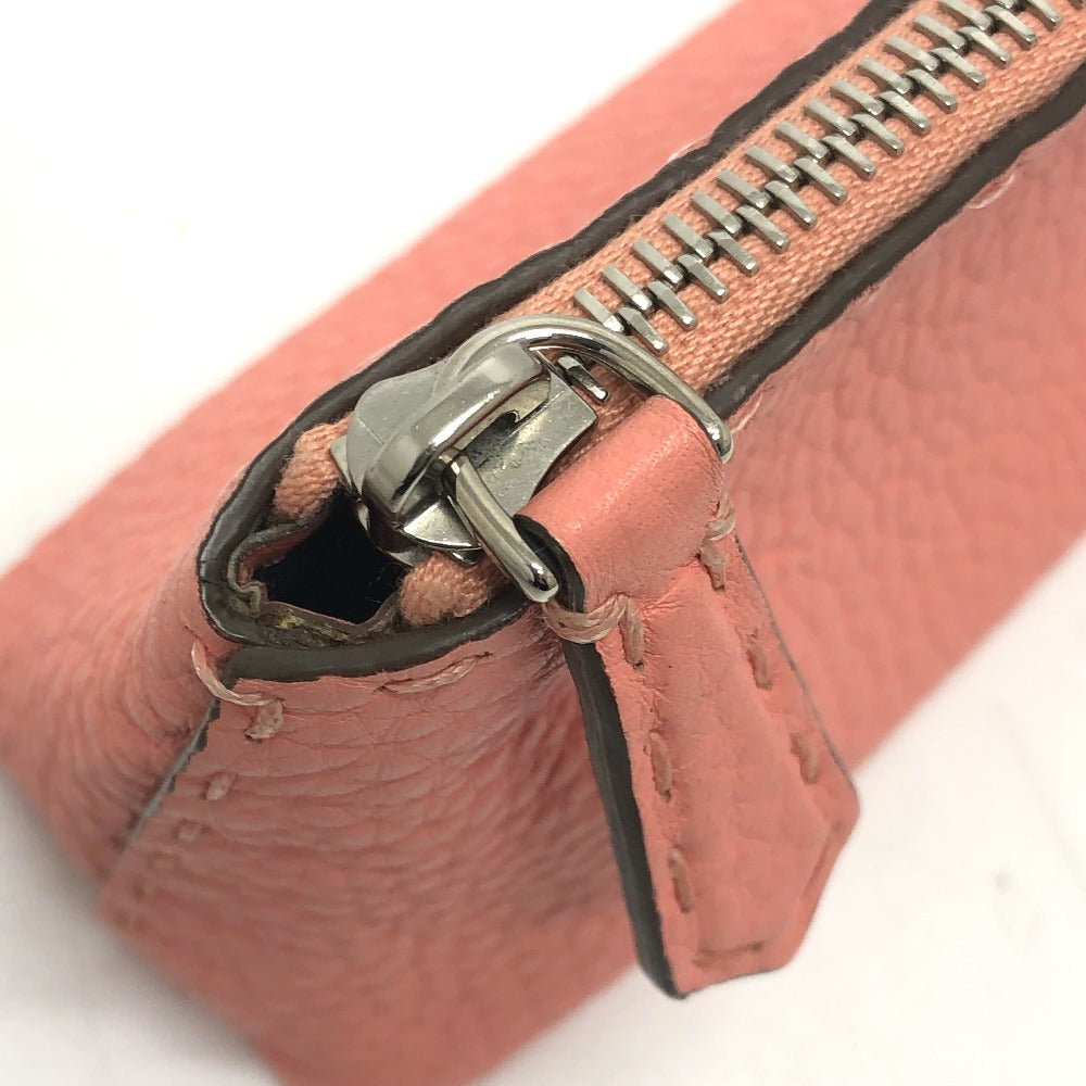 FENDI Pouch 8N0114 leather pink Celeria Women Used