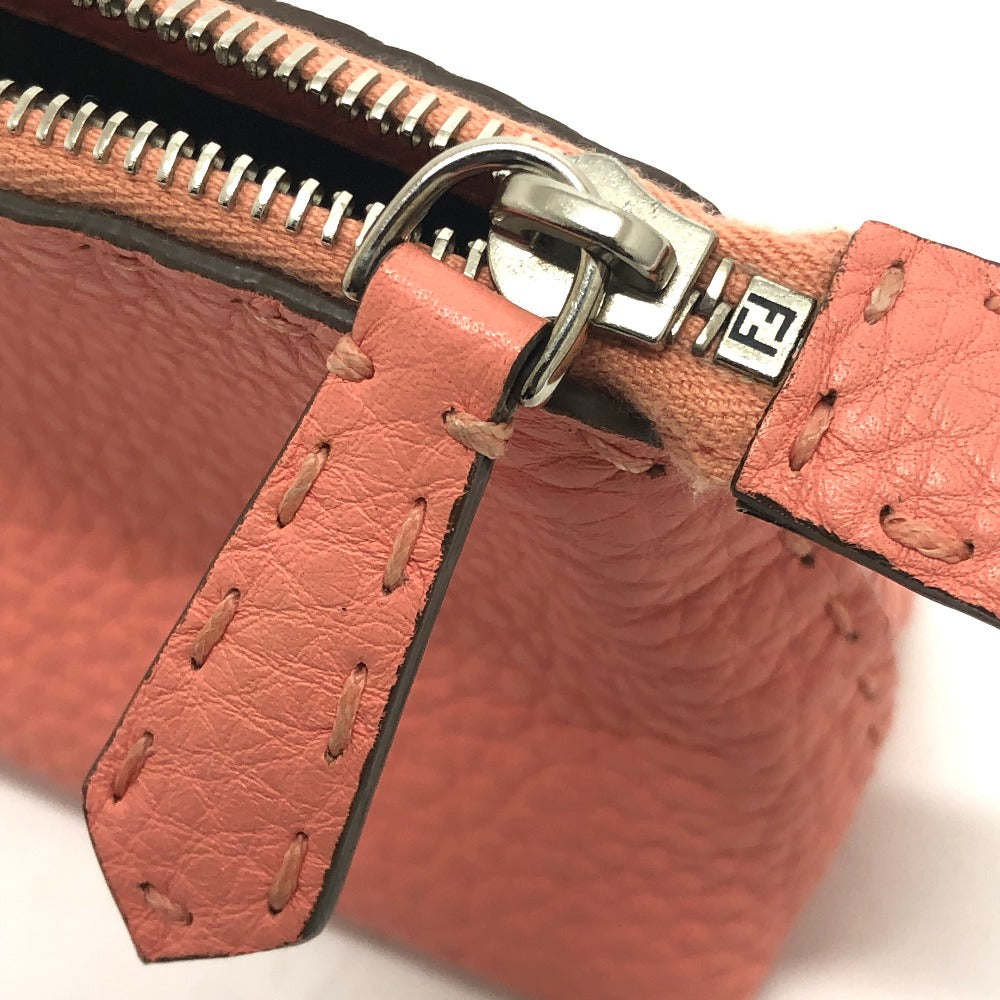 FENDI Pouch 8N0114 leather pink Celeria Women Used