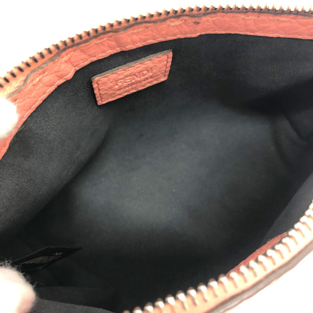 FENDI Pouch 8N0114 leather pink Celeria Women Used