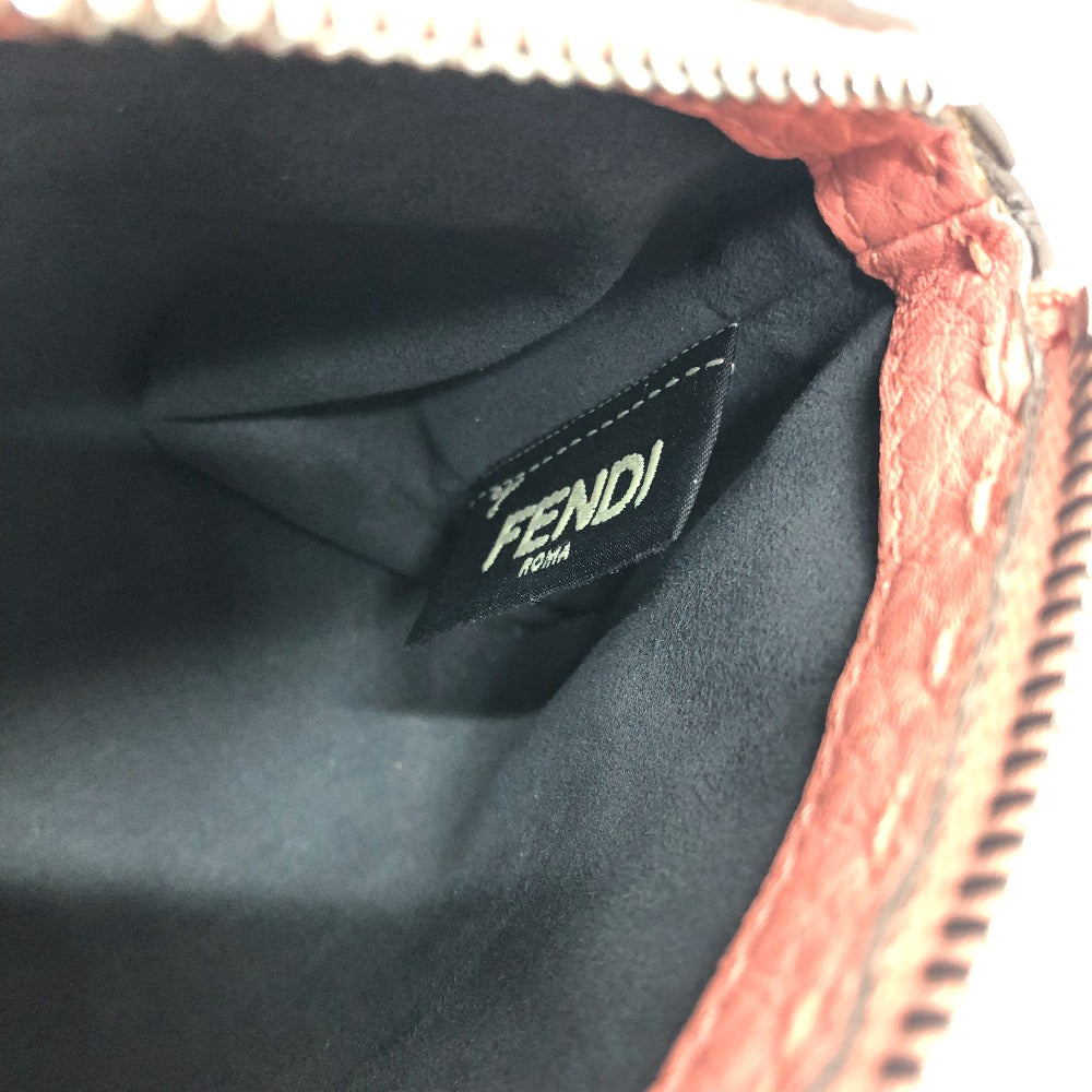 FENDI Pouch 8N0114 leather pink Celeria Women Used