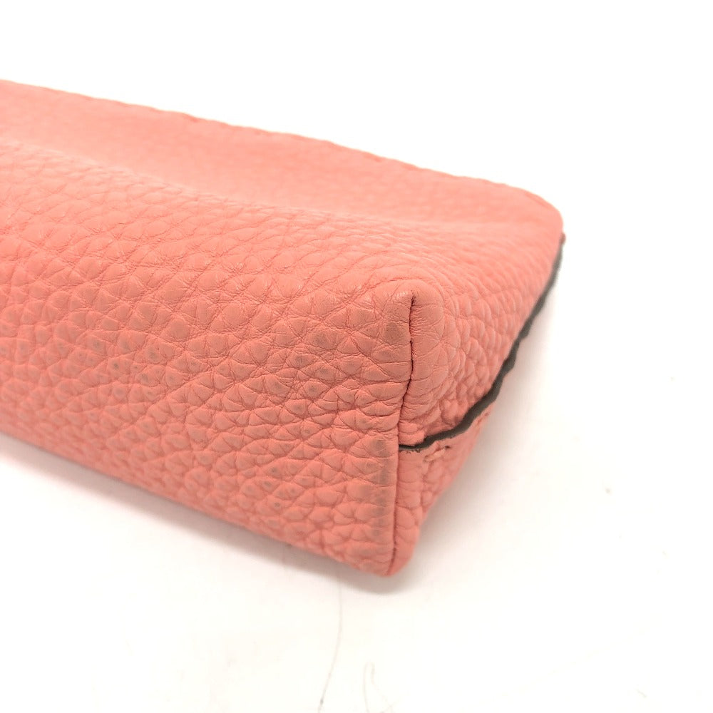 FENDI Pouch 8N0114 leather pink Celeria Women Used