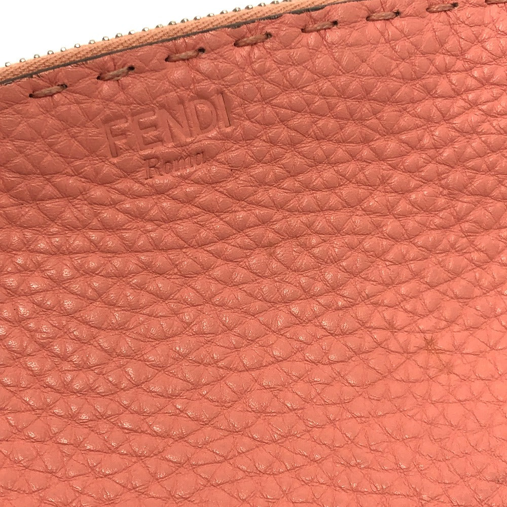 FENDI Pouch 8N0114 leather pink Celeria Women Used