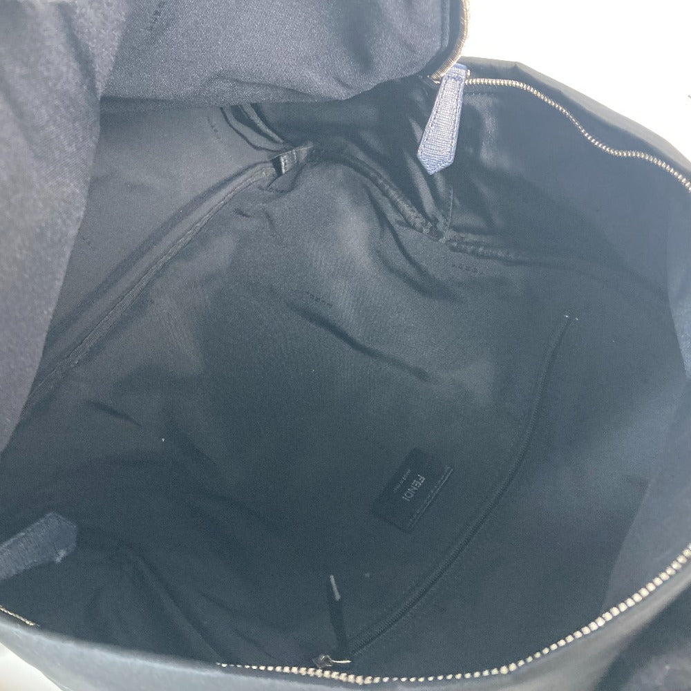 FENDI Backpack 7VZ012 Nylon Navy Bag Monster Bugs unisex(Unisex) Used