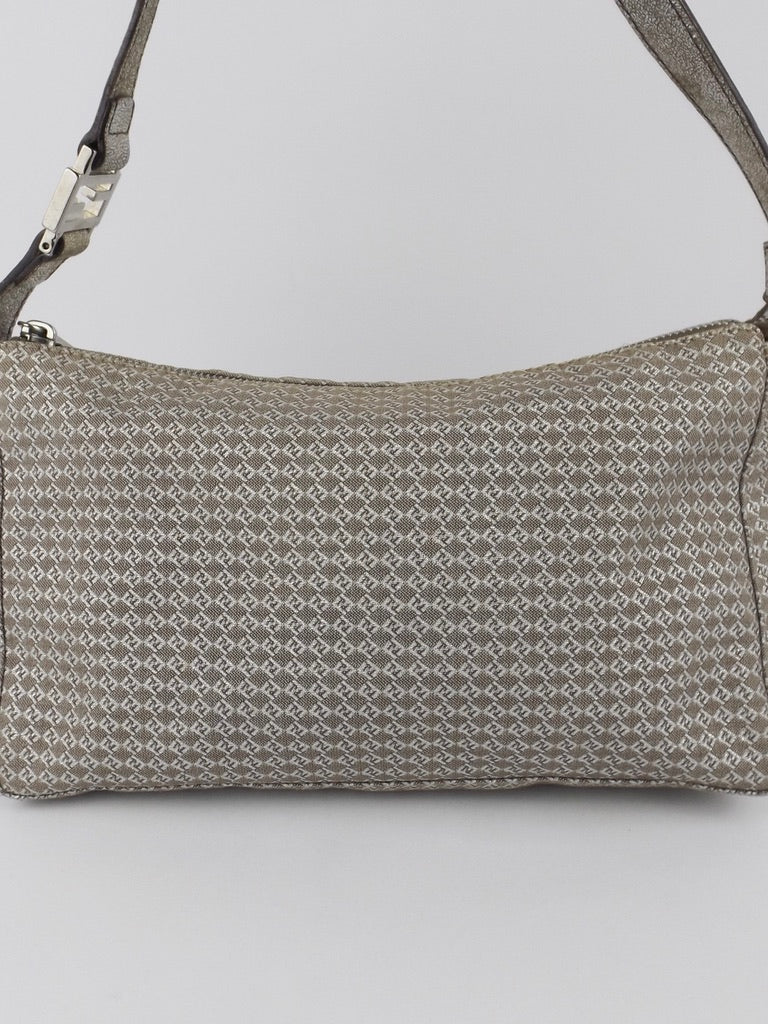 Vintage Fendi Zucca Mini FF Shoulder Bag