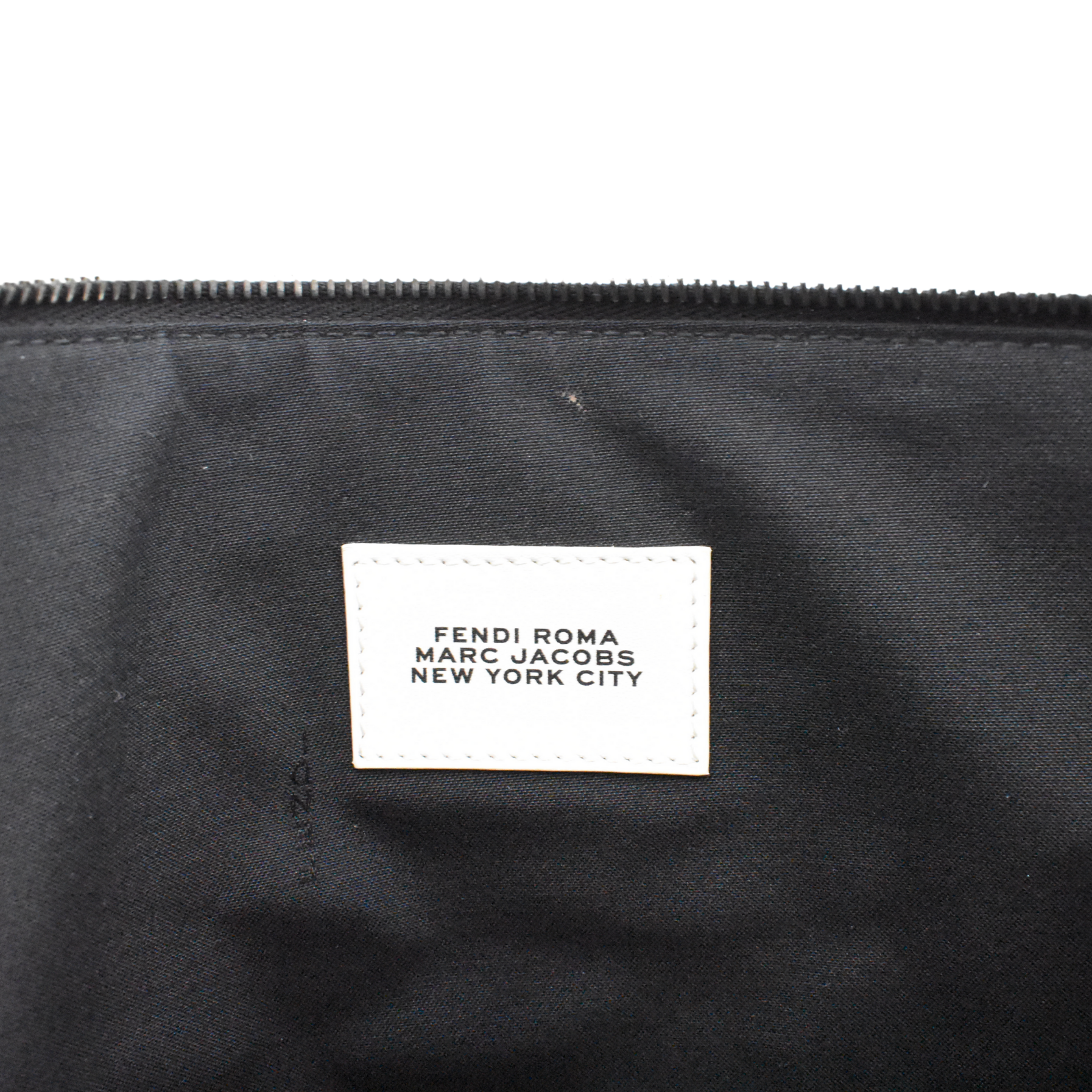 Fendi x Marc Jacobs 'King Logo' Clutch