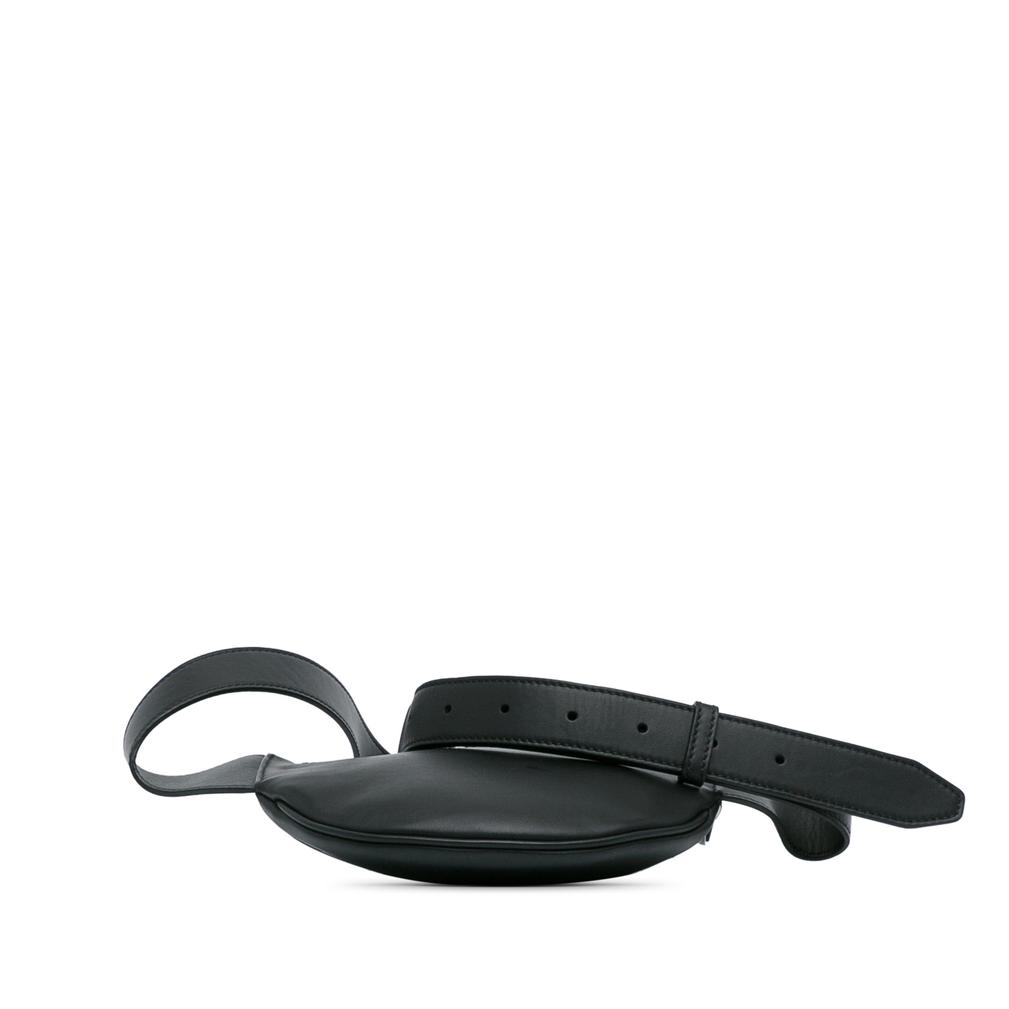 Black Fendi Fendi Logo Belt Bag