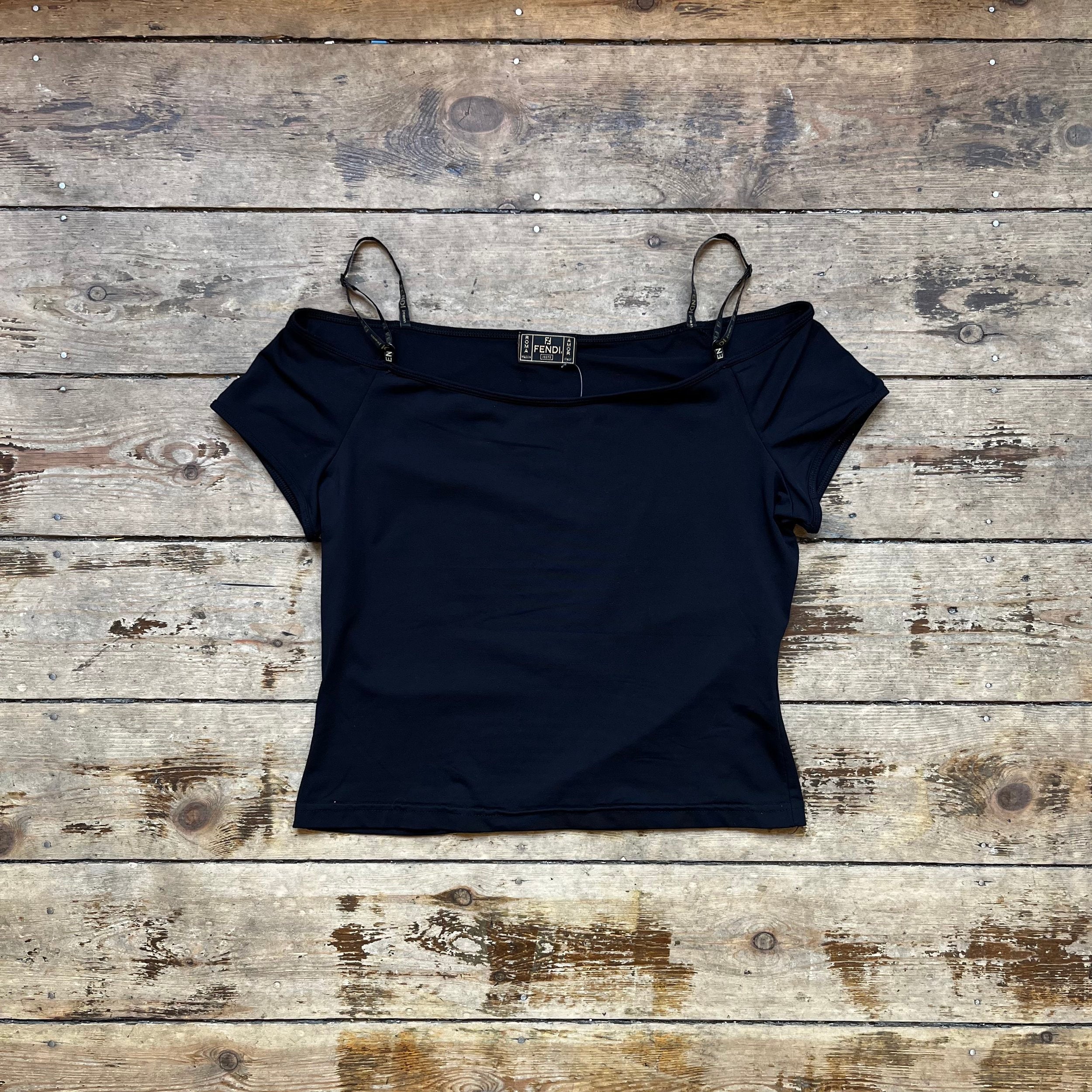 Fendi strappy t shirt