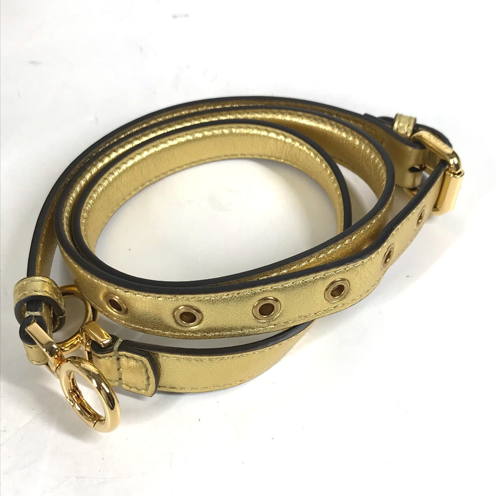 FENDI Handbag 8BN321 leather gold Versace VERSACE collaboration FENDACE Peekaboo Medium ISEEU Medium