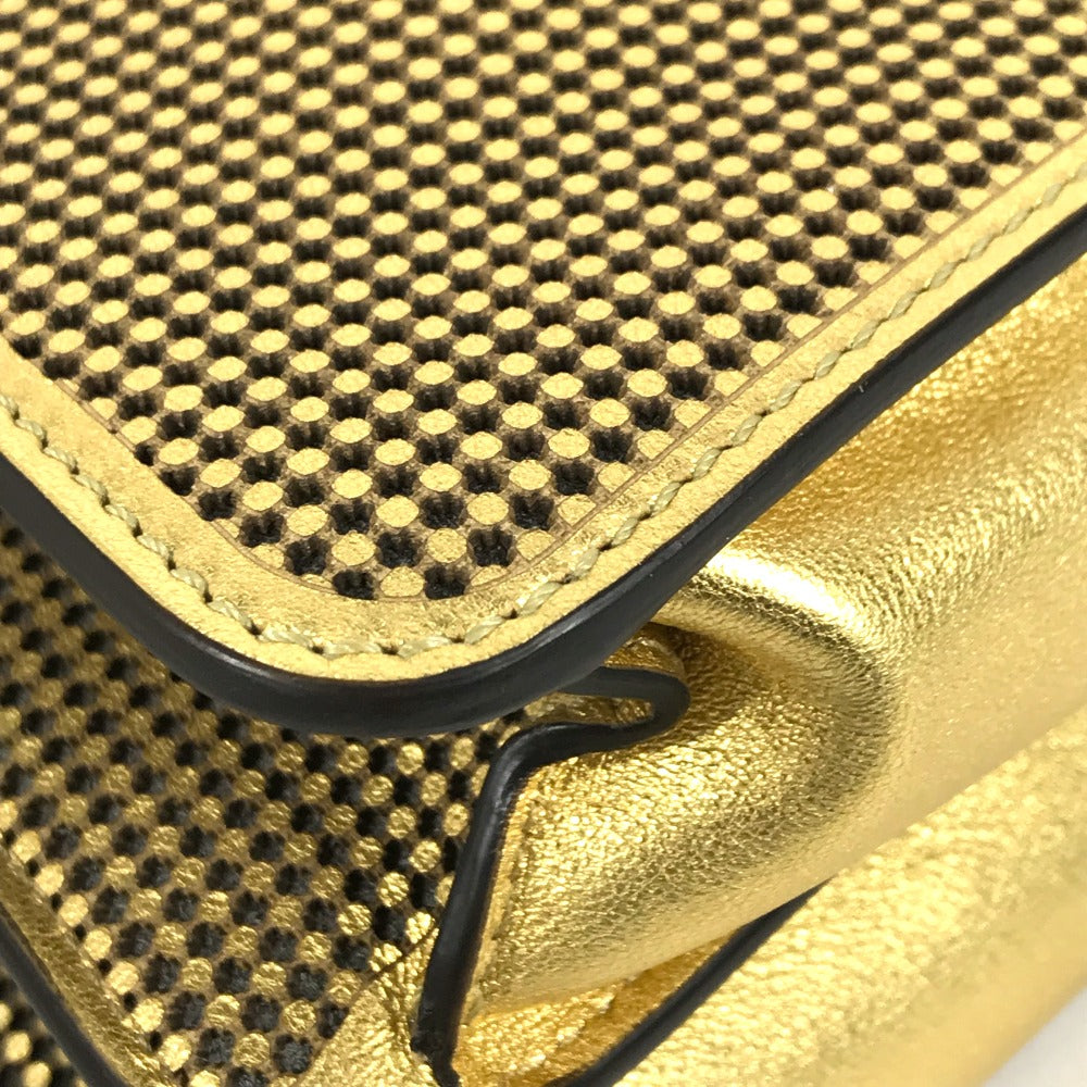 FENDI Handbag 8BN321 leather gold Versace VERSACE collaboration FENDACE Peekaboo Medium ISEEU Medium