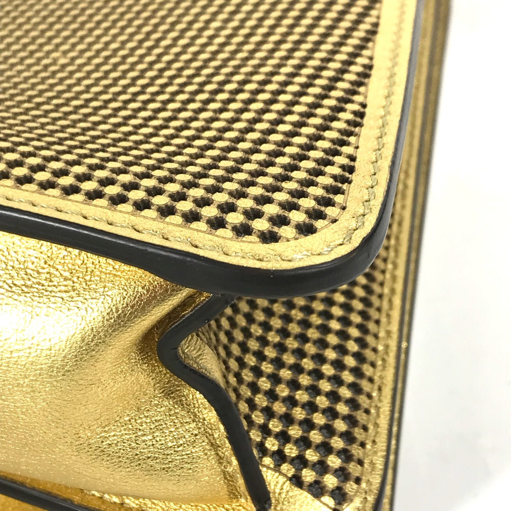 FENDI Handbag 8BN321 leather gold Versace VERSACE collaboration FENDACE Peekaboo Medium ISEEU Medium