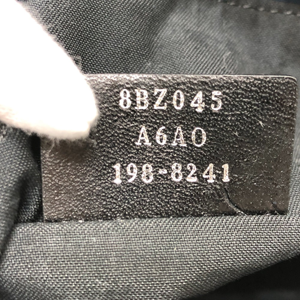 FENDI Backpack 8BZ045 Nylon Navy Zucca logo unisex(Unisex) Used