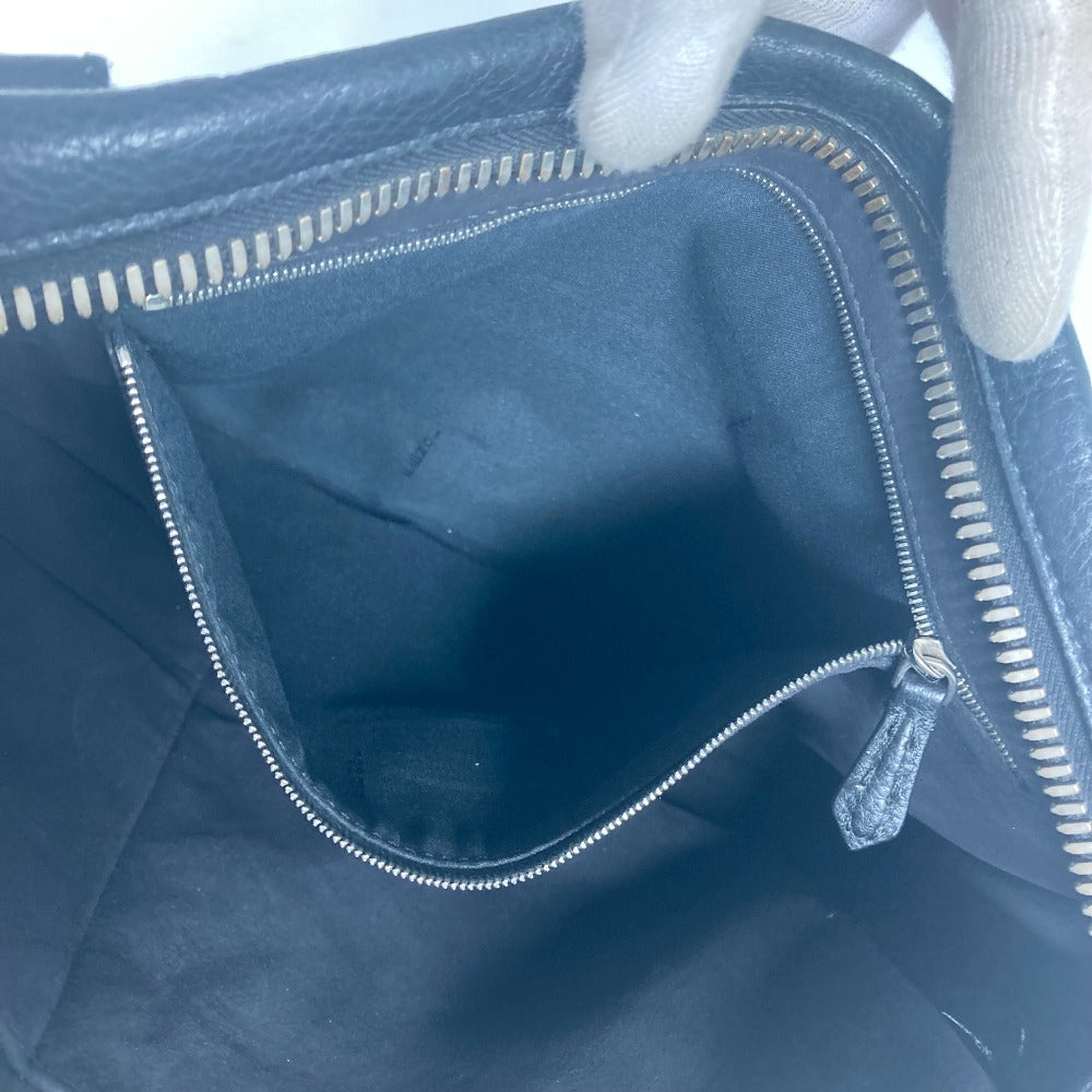 FENDI Shoulder Bag 7VA407 leather black Messenger bag Celeria mens Secondhand
