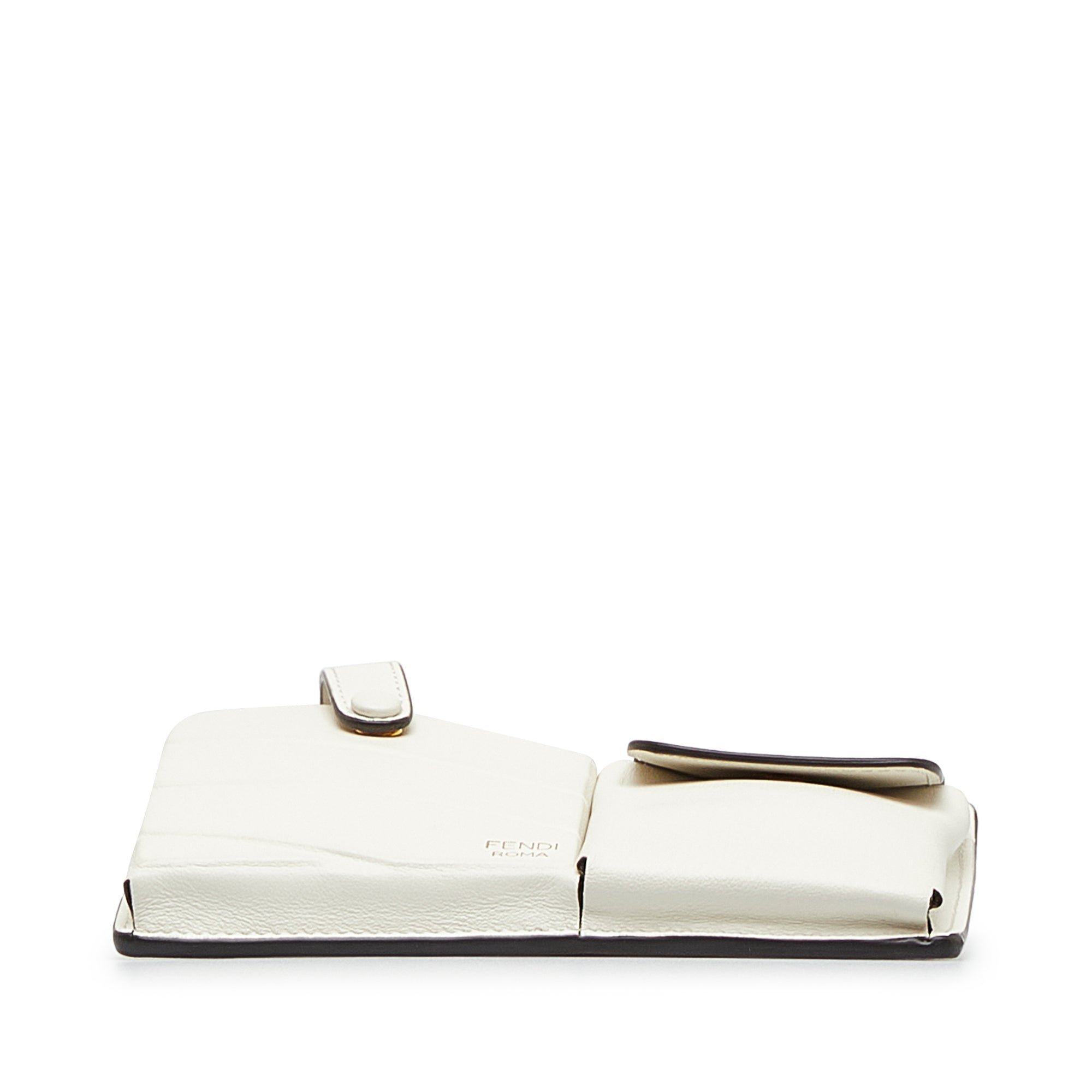 White Fendi Bustine Mini Century Crossbody Bag