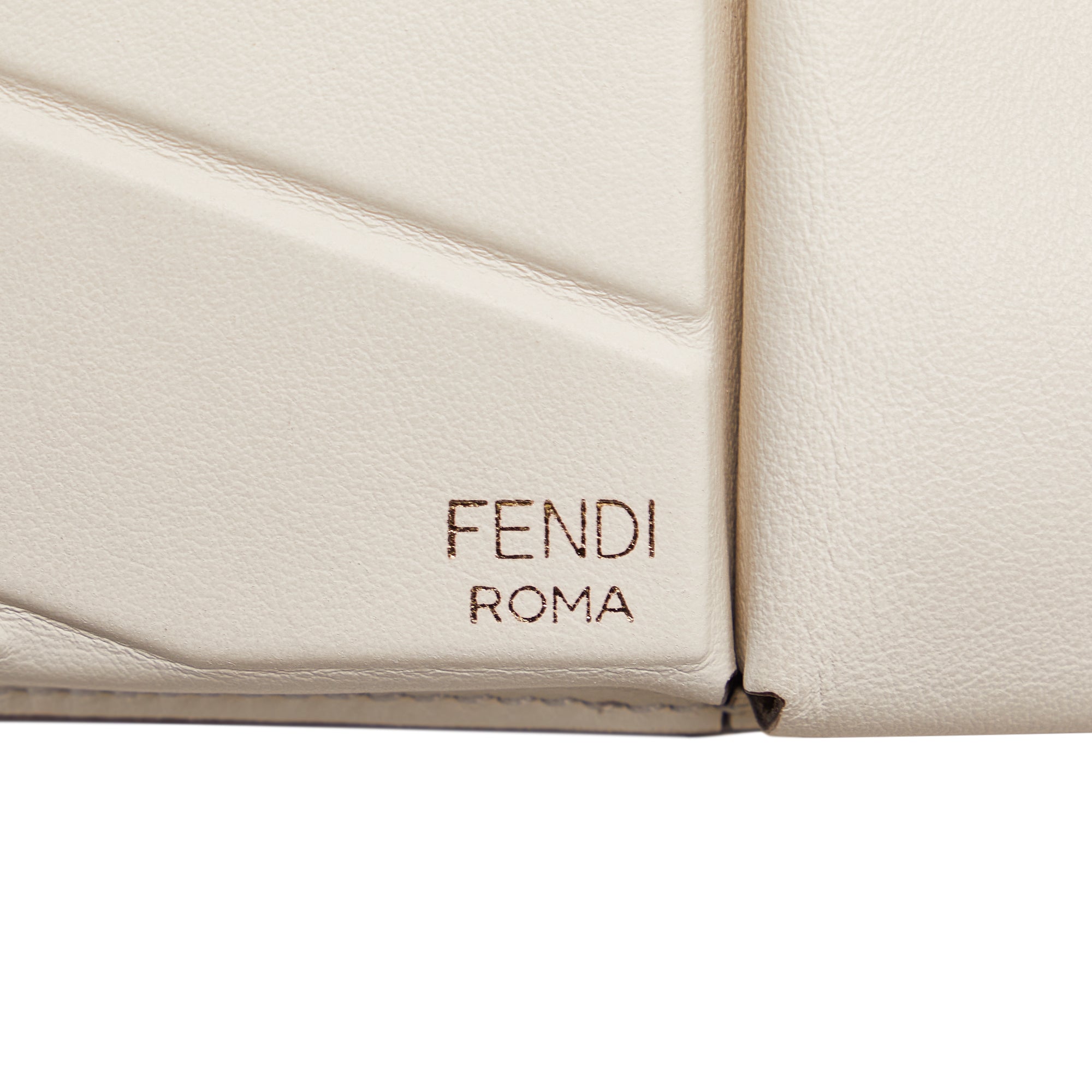 White Fendi Bustine Mini Century Crossbody Bag