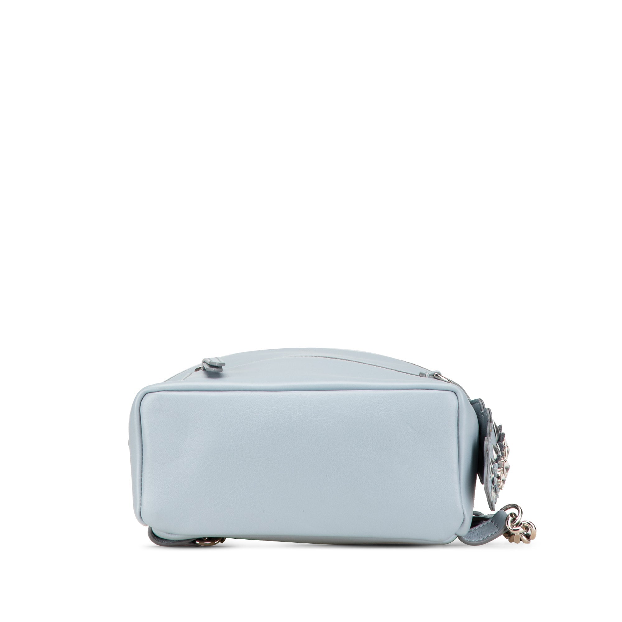 Blue Fendi Mini By The Way Flowerland Backpack