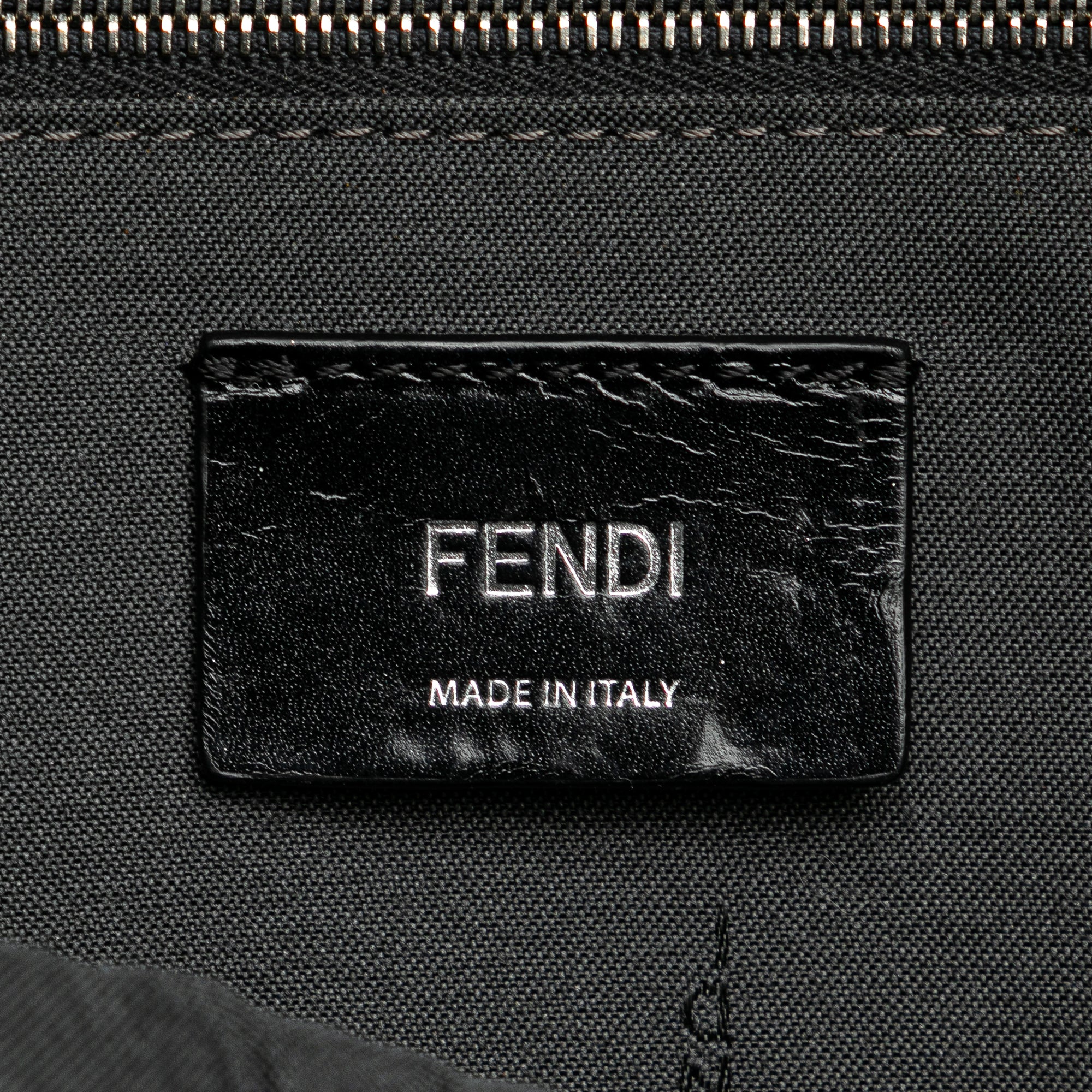 Blue Fendi Mini By The Way Flowerland Backpack