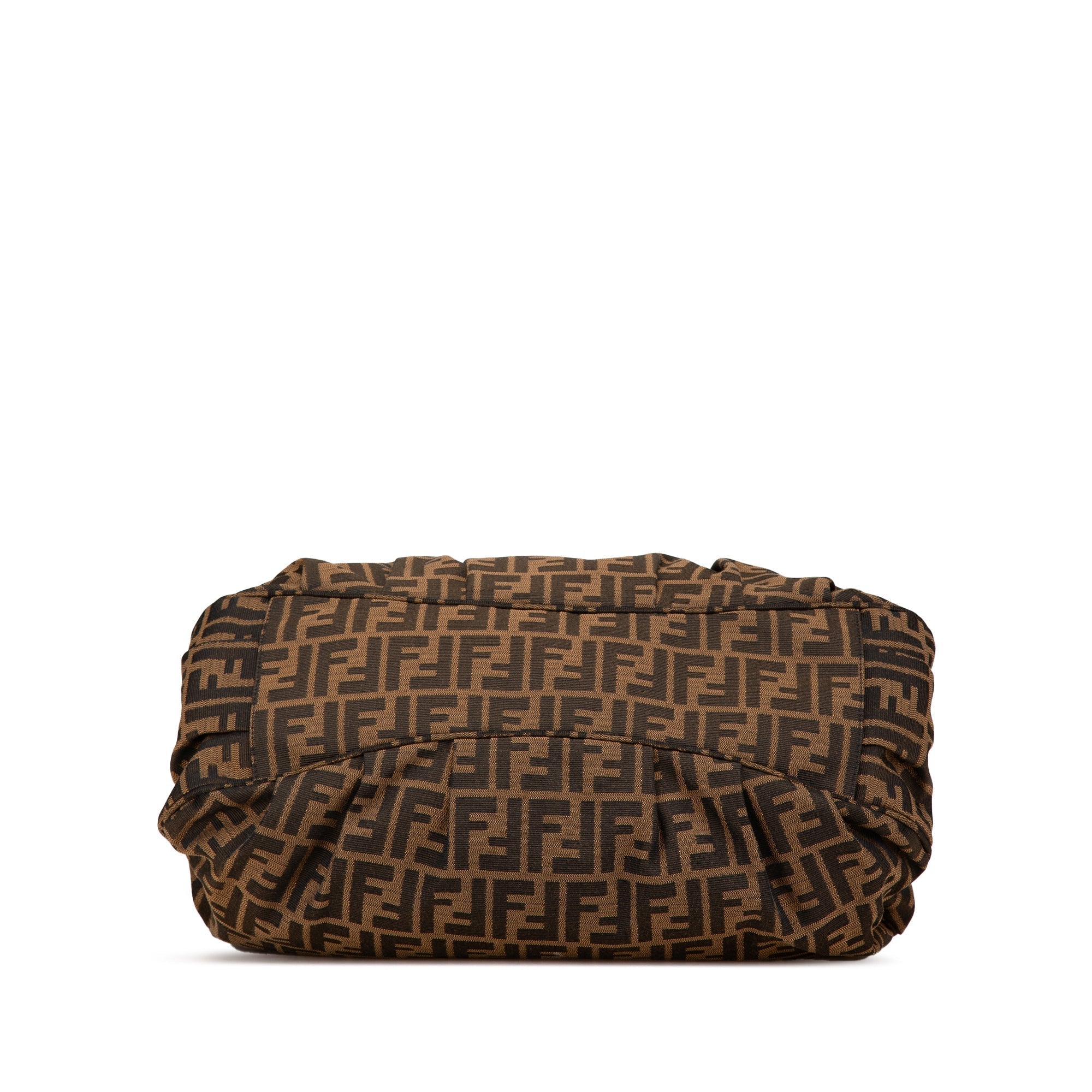 Brown Fendi Zucca Canvas Mia Tote