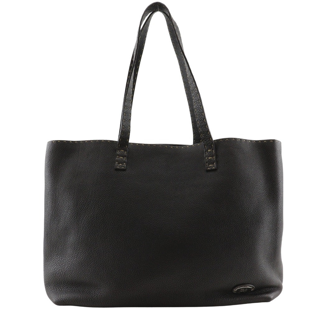 FENDI Tote Bag 7VA282 leather Brown Celeria