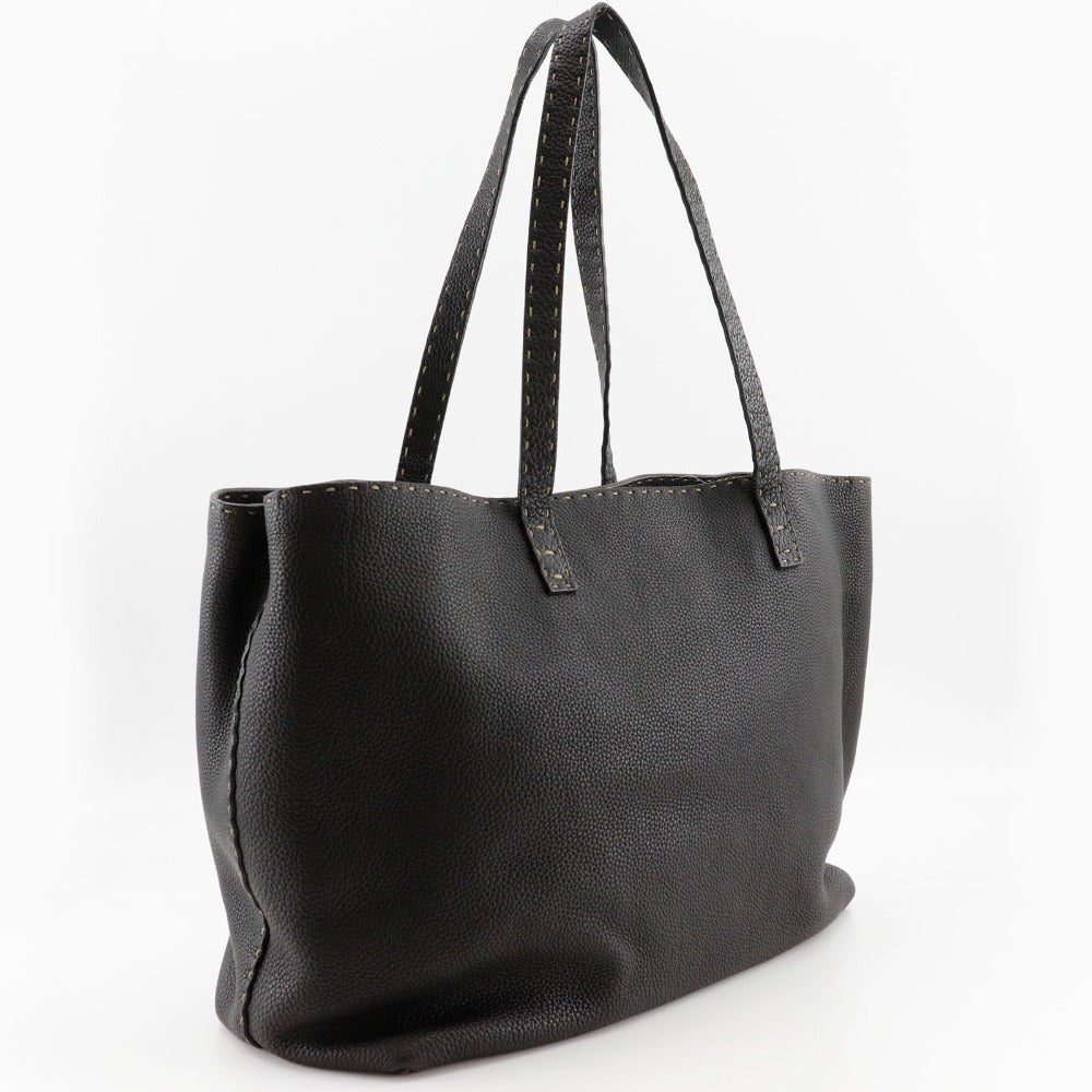 FENDI Tote Bag 7VA282 leather Brown Celeria