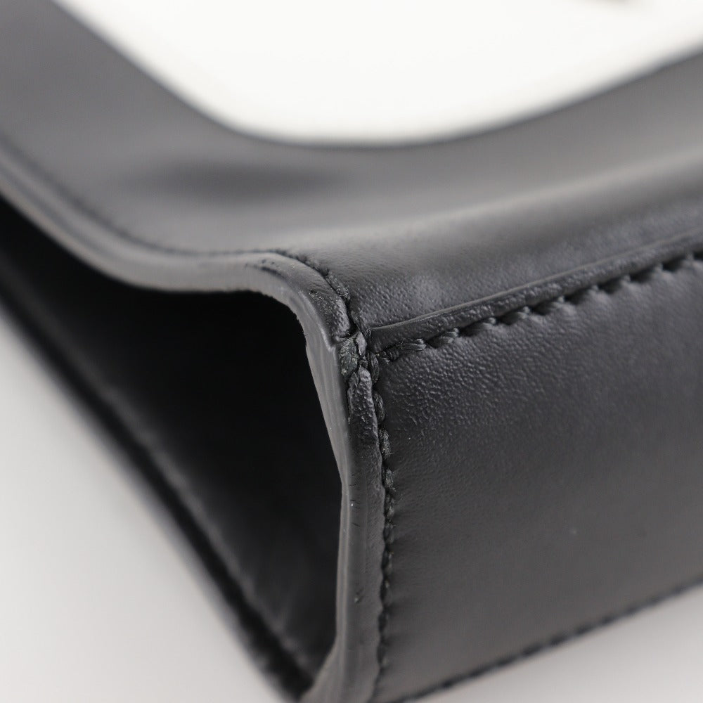 FENDI Clutch bag 7VA433 Calfskin black Bugs monster mens(Unisex) Used