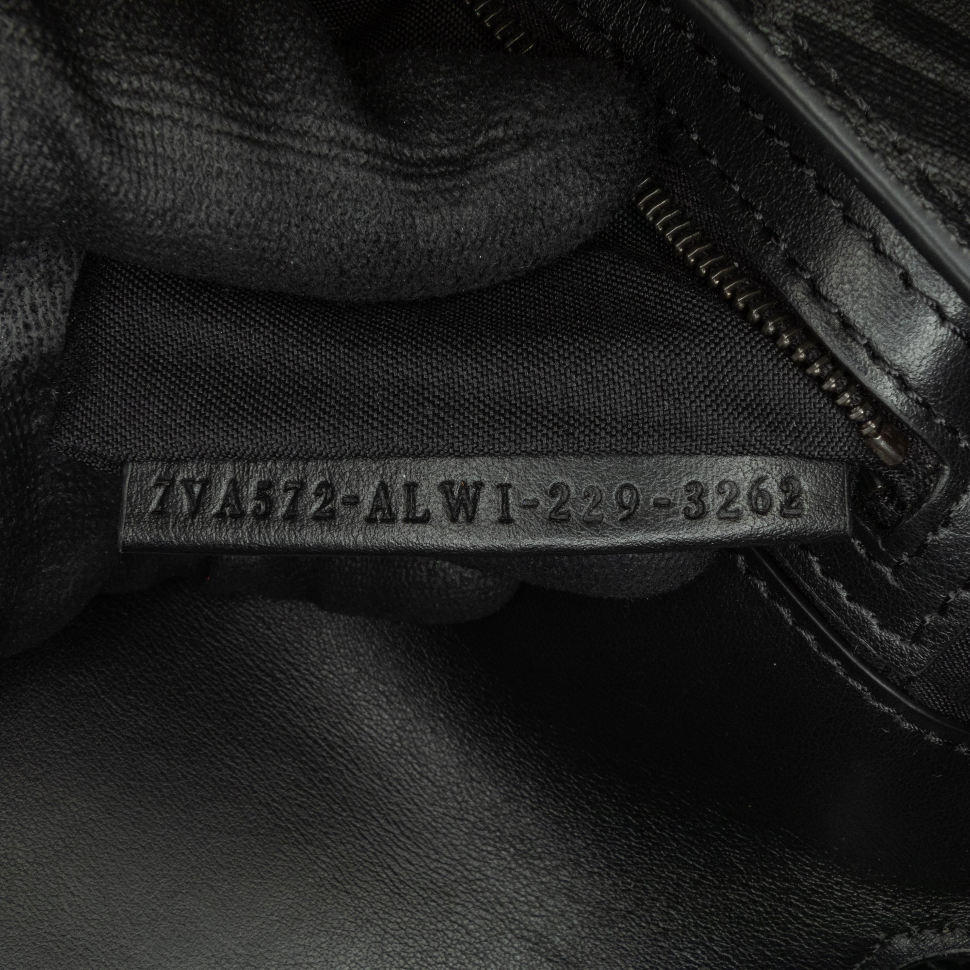 Black Fendi Zucca Coated Canvas And Calfskin Baguette Satchel