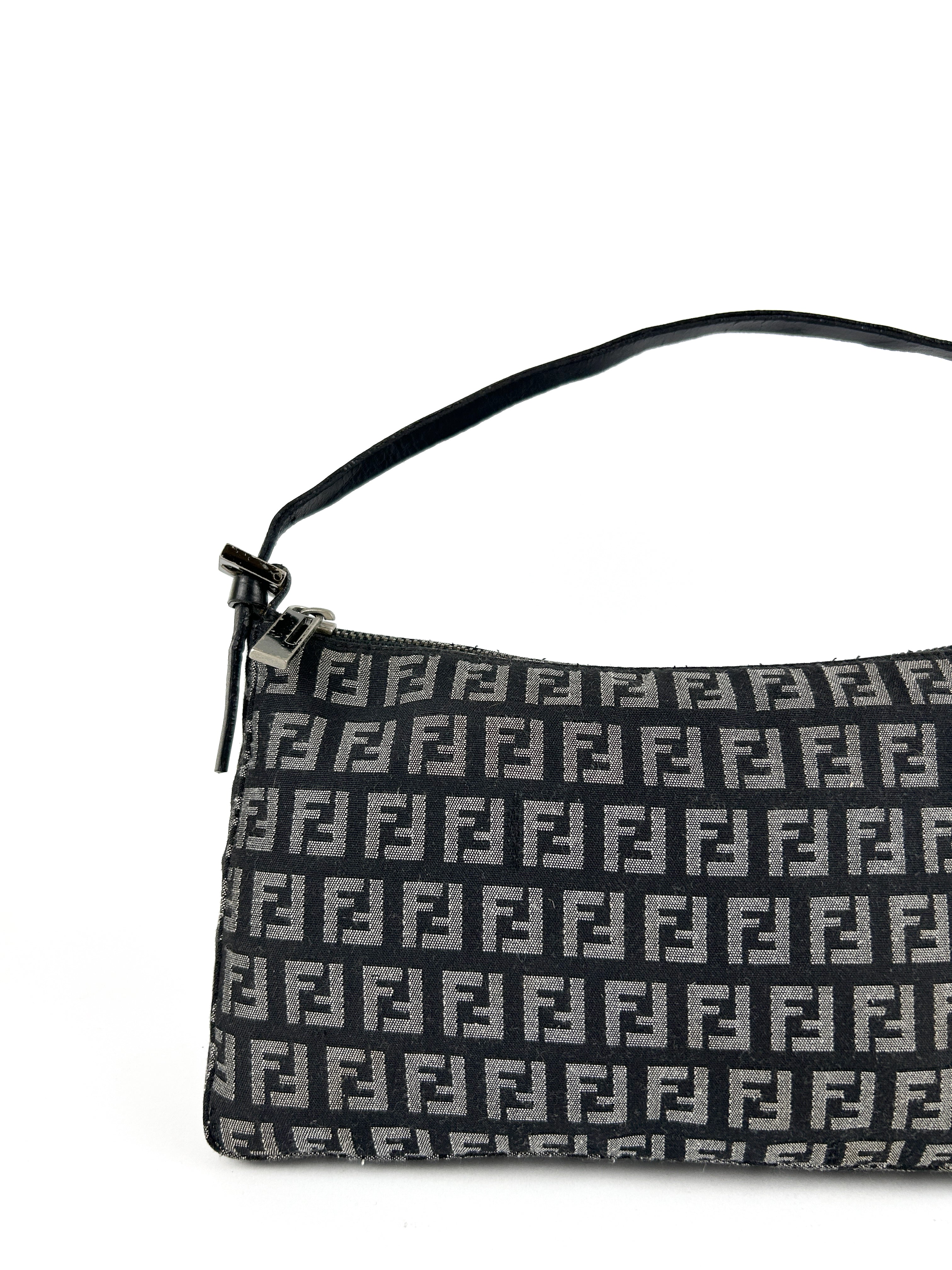 Vintage Fendi Zucca Shoulder Bag
