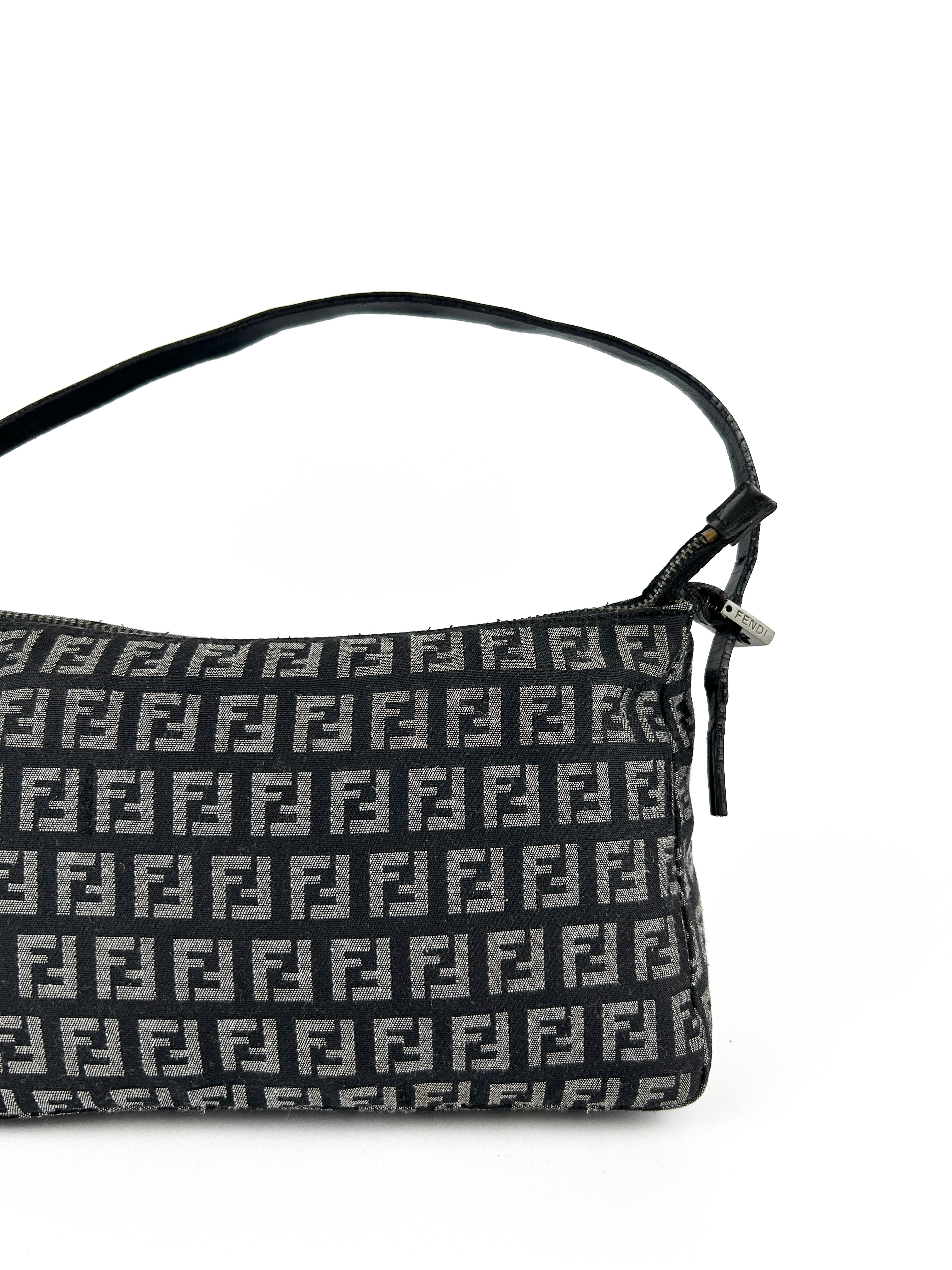 Vintage Fendi Zucca Shoulder Bag