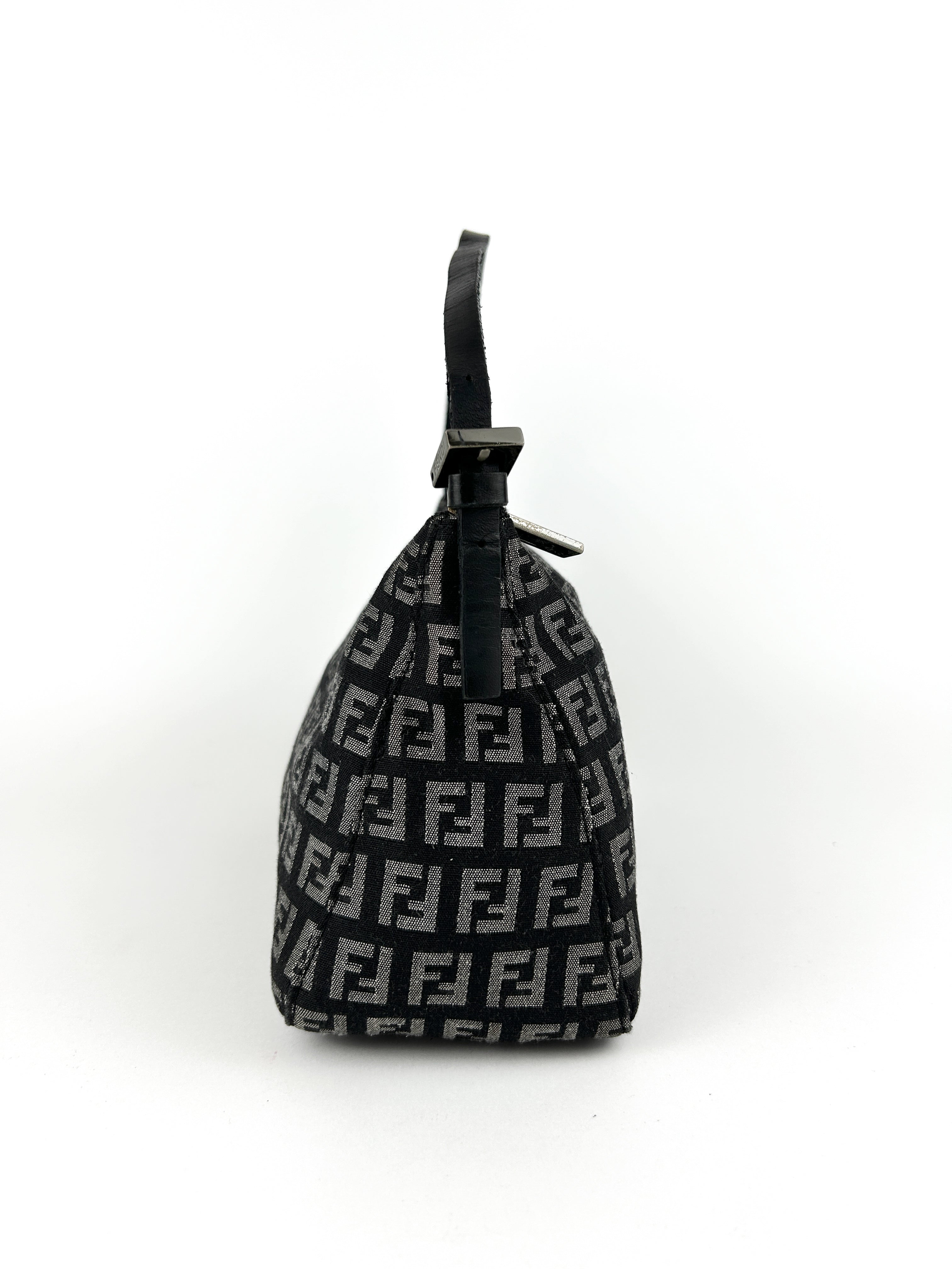 Vintage Fendi Zucca Shoulder Bag