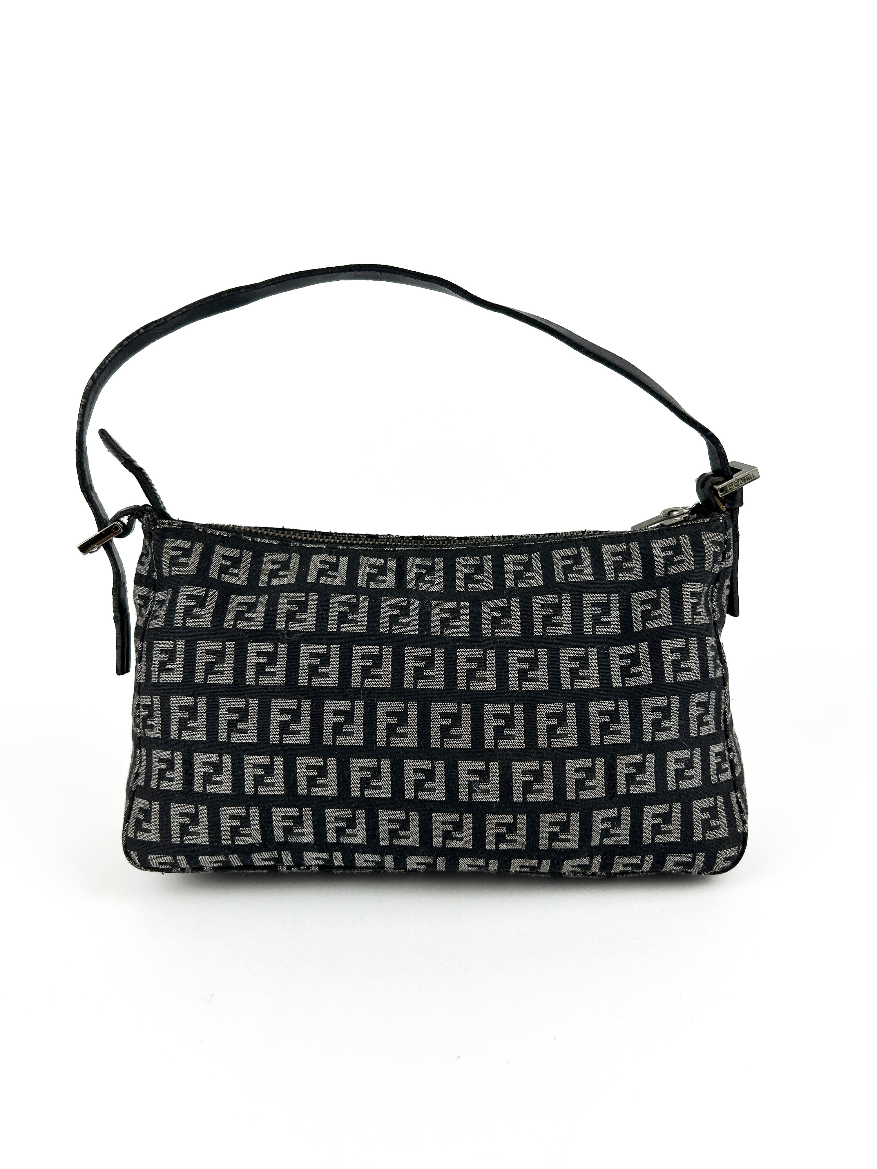 Vintage Fendi Zucca Shoulder Bag