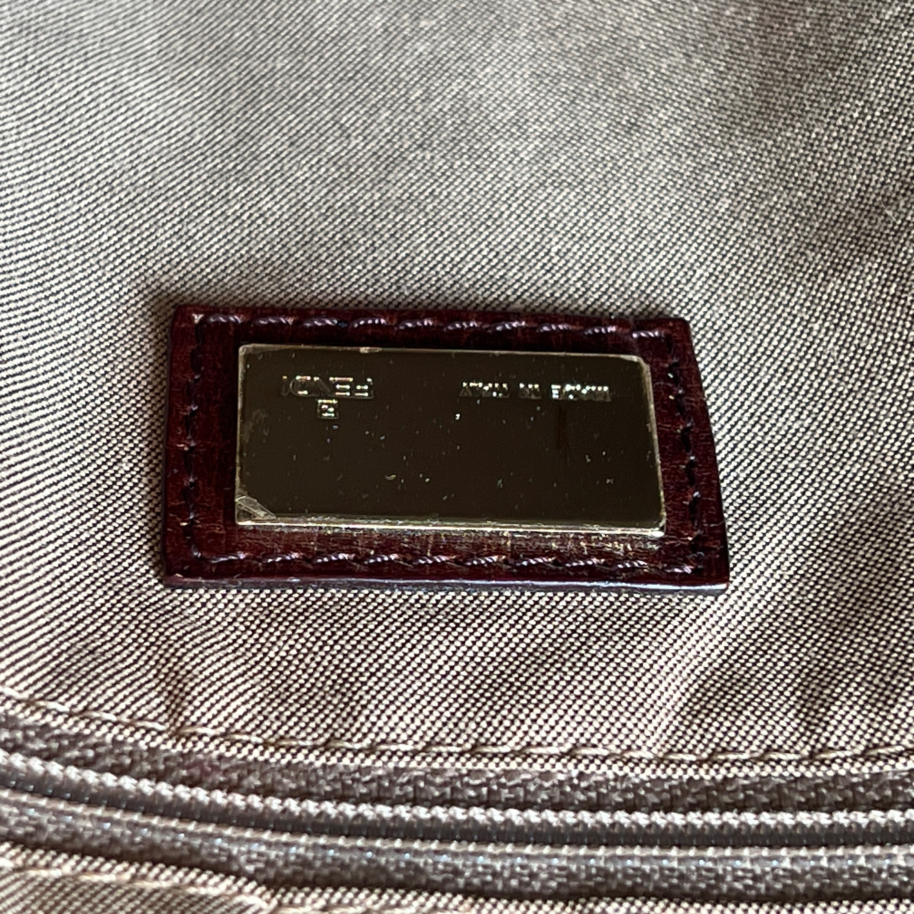 FENDI Brown Zucchino Tote