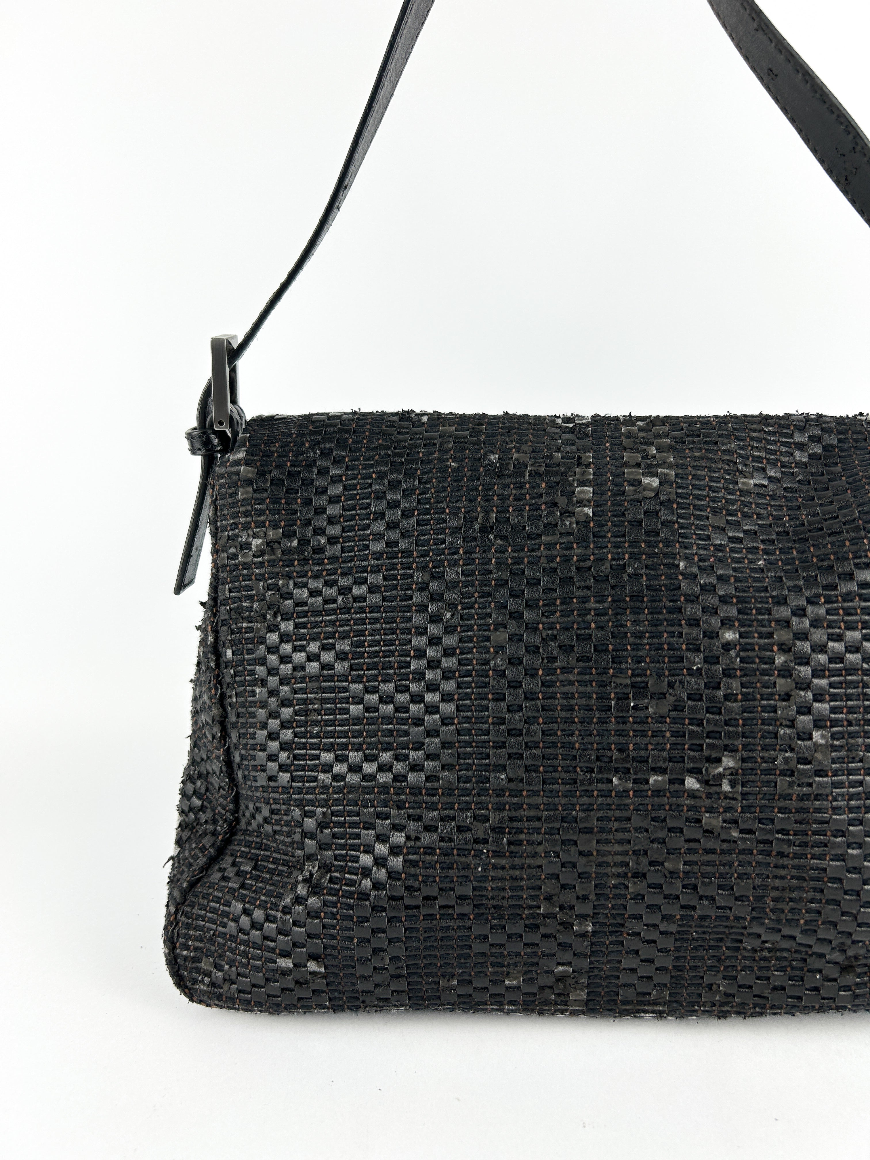 Vintage Fendi Mamma Baguette Shoulder Bag