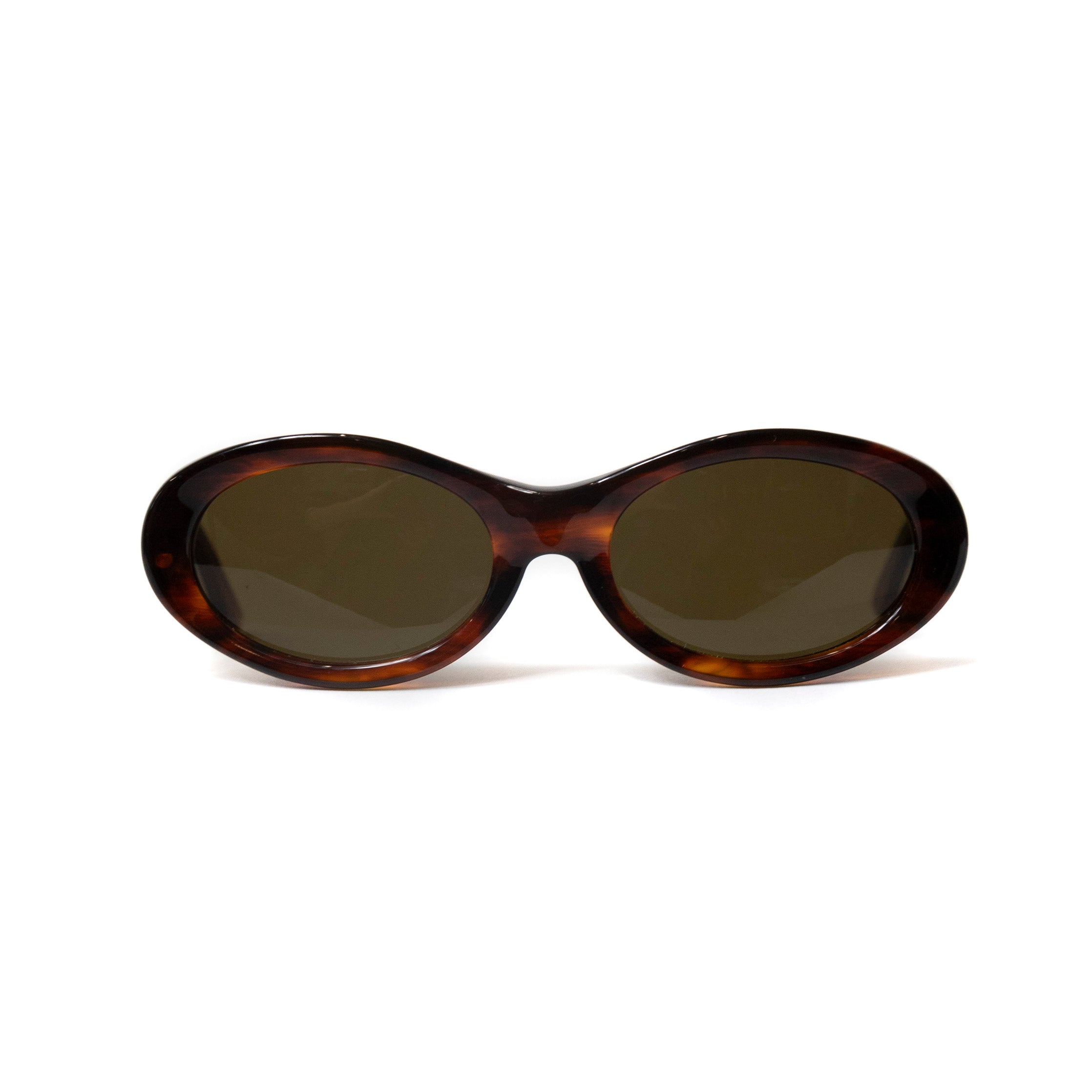 Fendi Rounded Tortoise Shell Sunglasses
