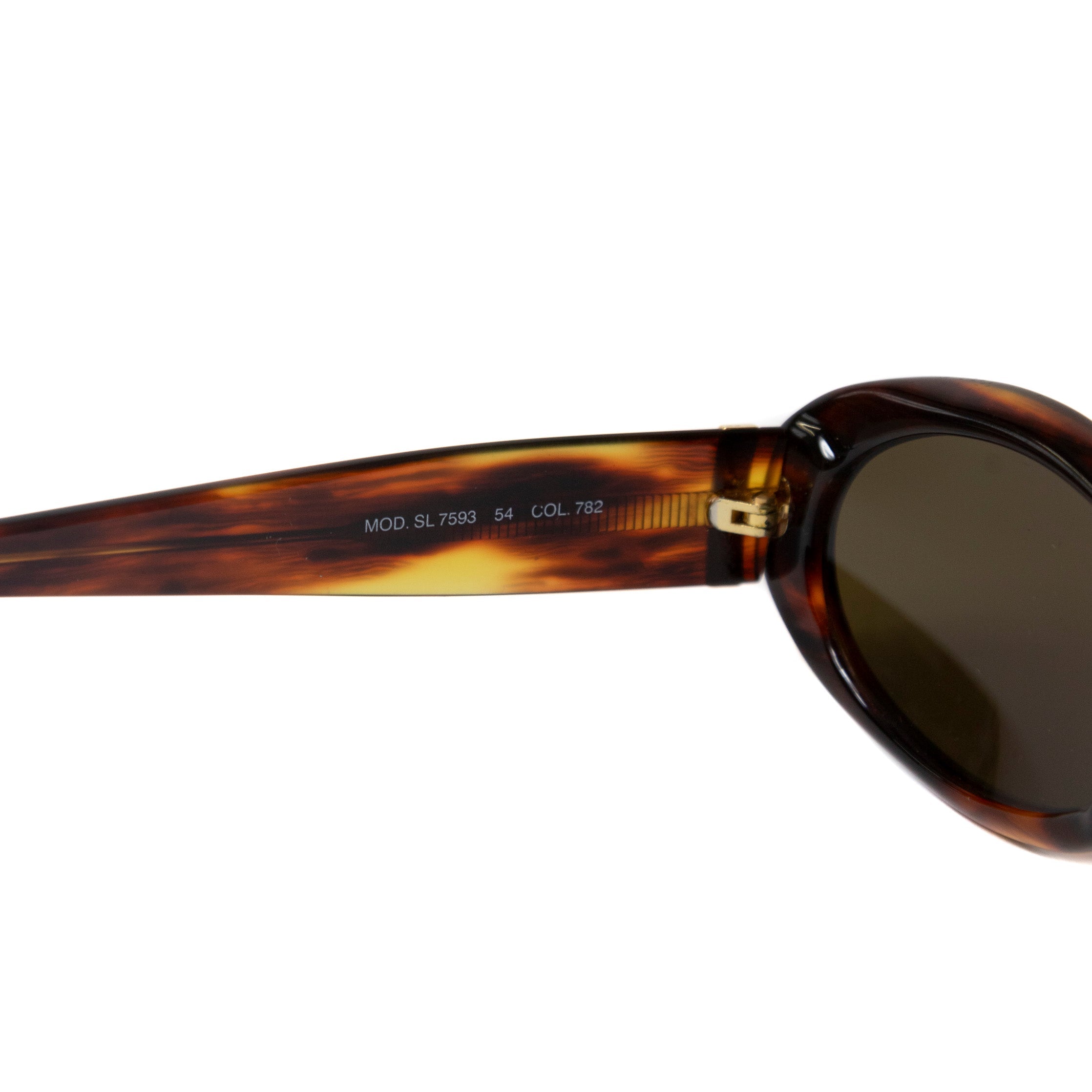 Fendi Rounded Tortoise Shell Sunglasses